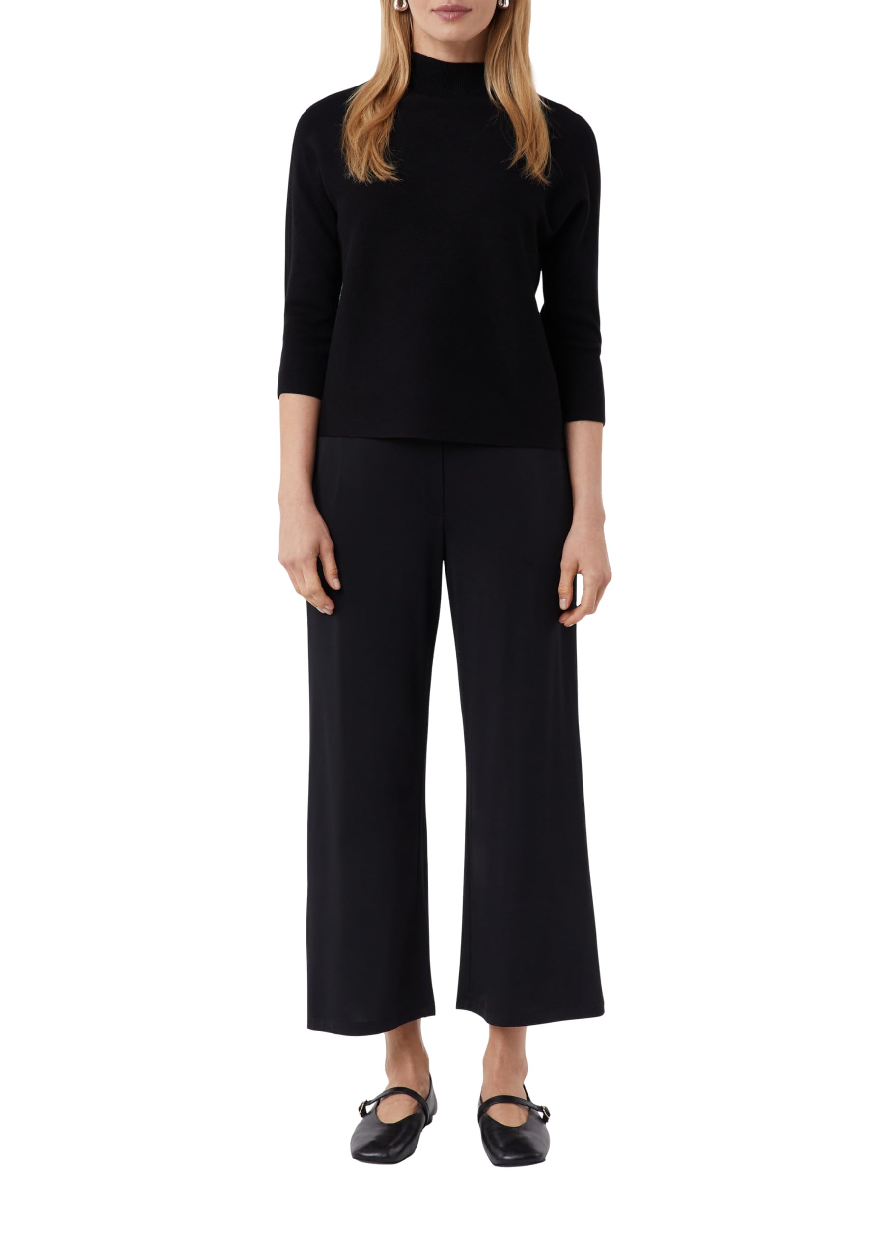 comma-2169519-strickpullover-schwarz-gr-40-stehkragen image 1