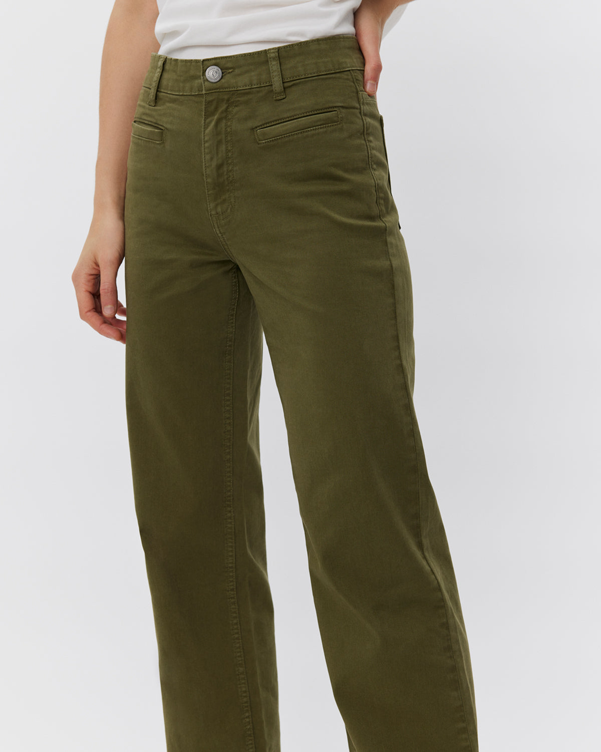 sofie-schnoor-women-santiagosw-jeans-straight-khaki-army image 2