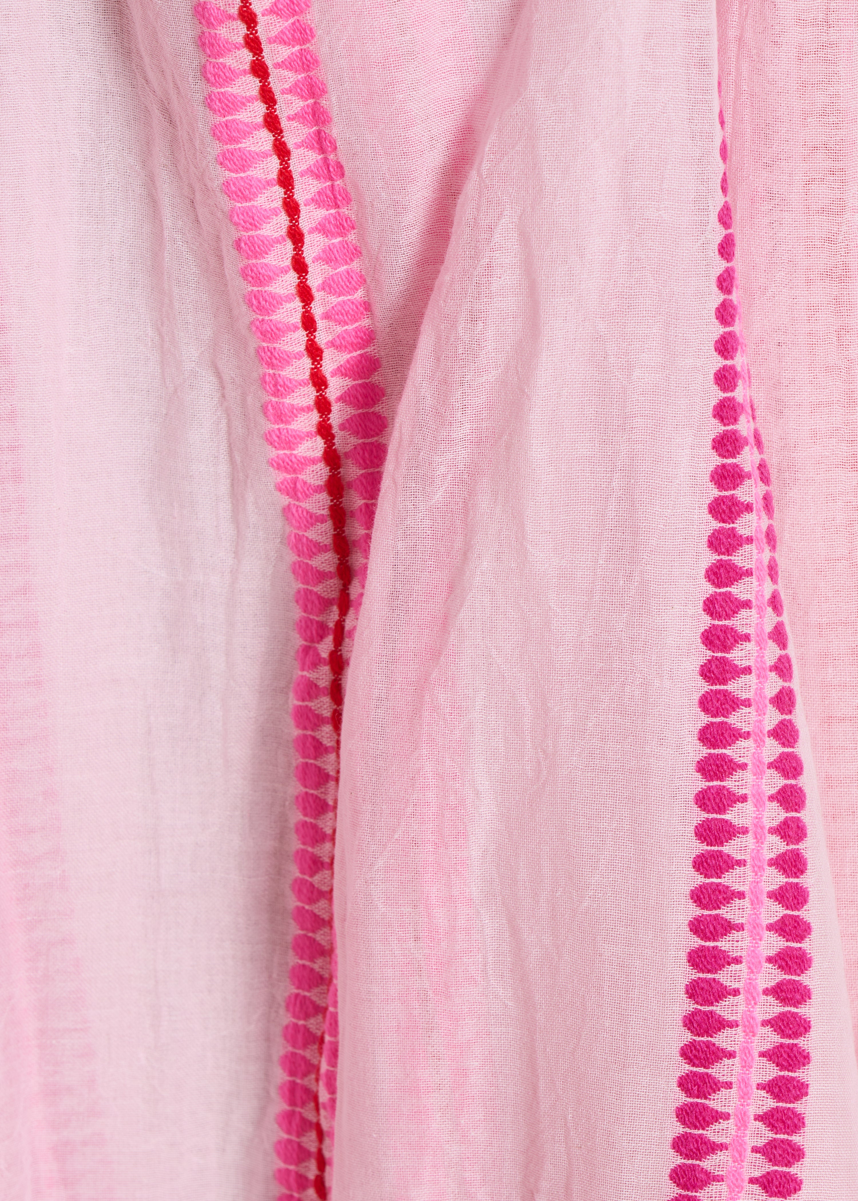 la-f-e-marabout-e-accessoires-foulard-schal-rosa-gestreift-tu image 2