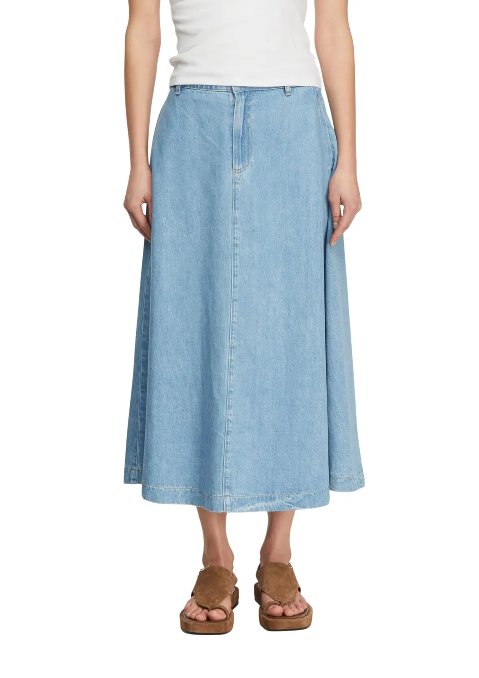 comma-midirock-a-linie-lyocell-denim-gr-32-rock image 1