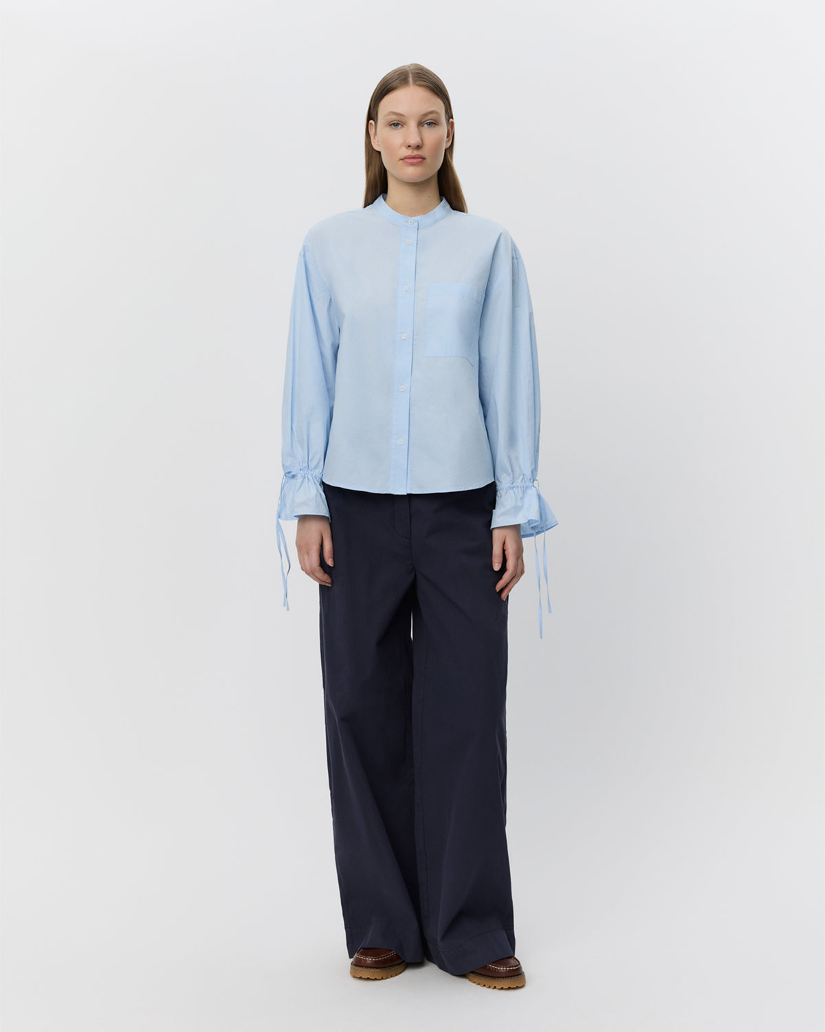 sofie-schnoor-women-reinesw-hose-navy-wide-leg-baumwolle image 2