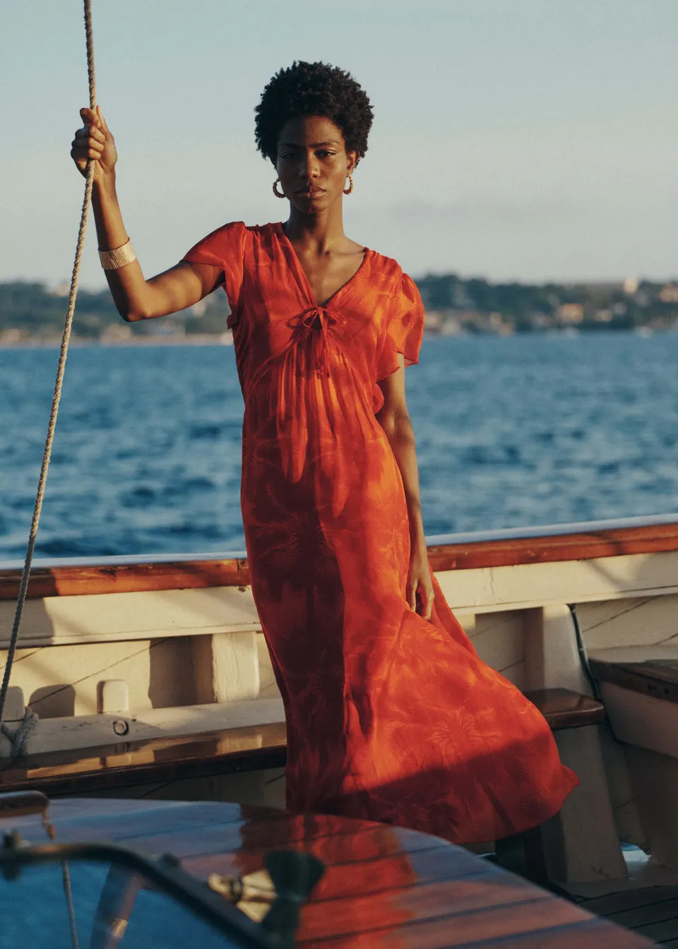 la-f-e-marabout-e-felila-maxikleid-orange-floral-lang image 1
