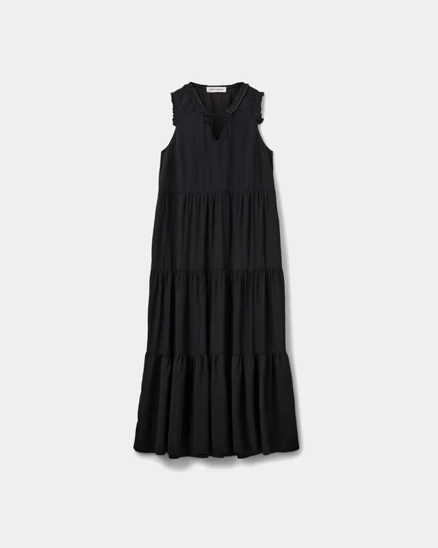 sofie-schnoor-women-maddiesw-maxikleid-schwarz-baumwolle image 1
