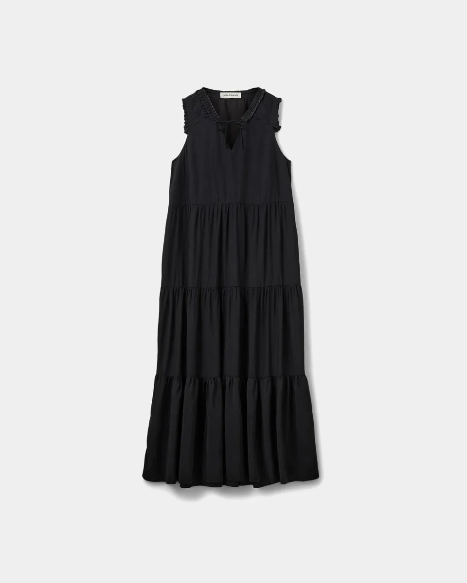 sofie-schnoor-women-maddiesw-maxikleid-schwarz-baumwolle image 1
