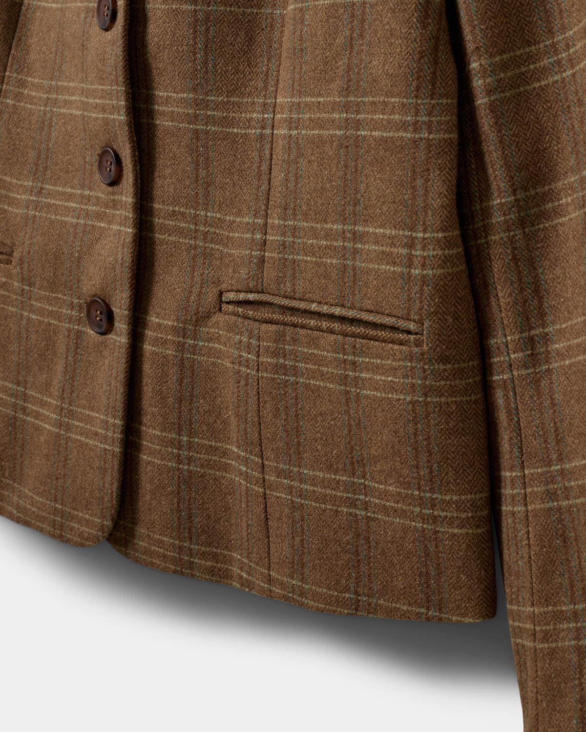 sofie-schnoor-women-poppysw-blazer-maple-brown-check image 7