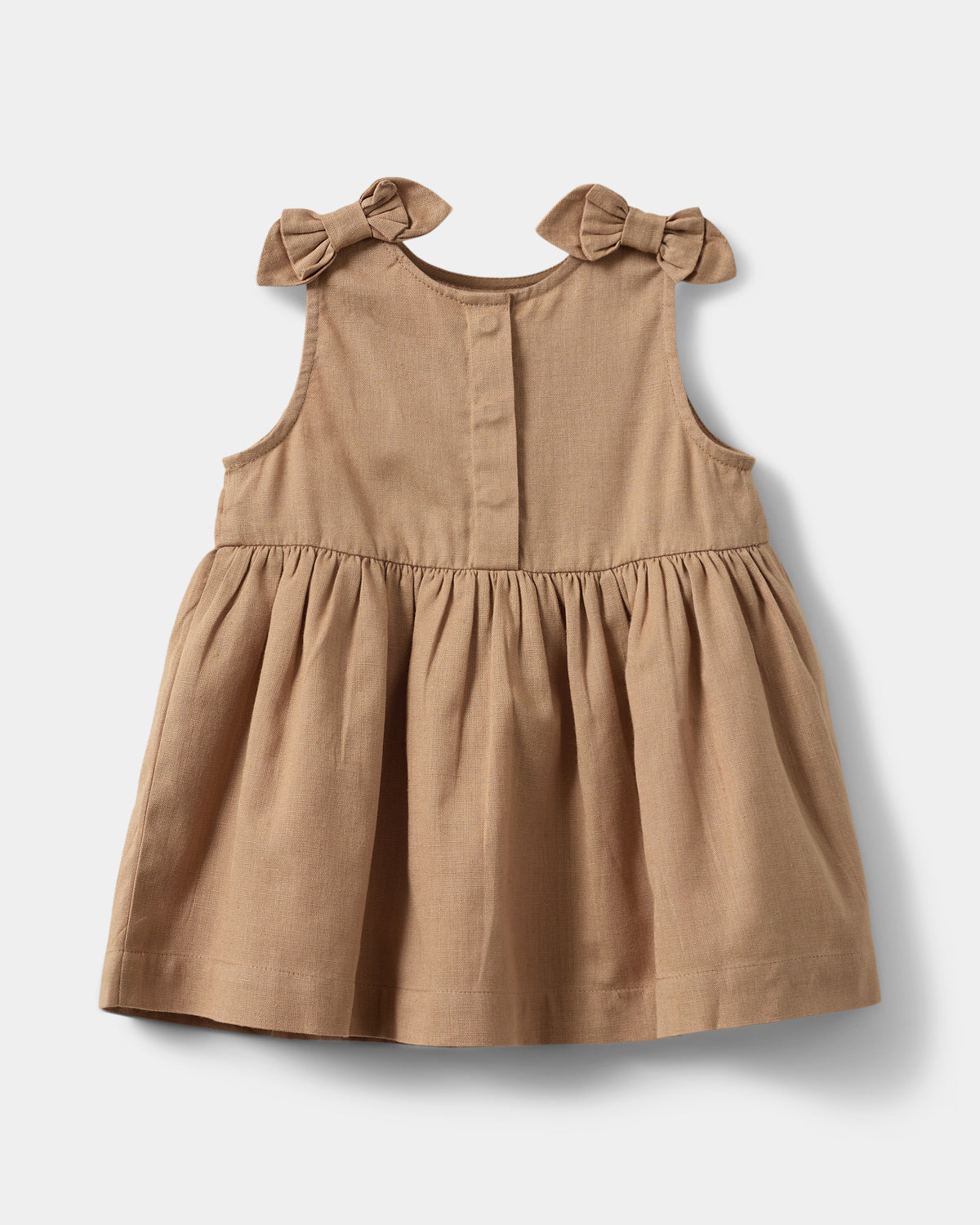 sofie-schnoor-baby-gladysb-dress-kleid-braun-schleife image 3