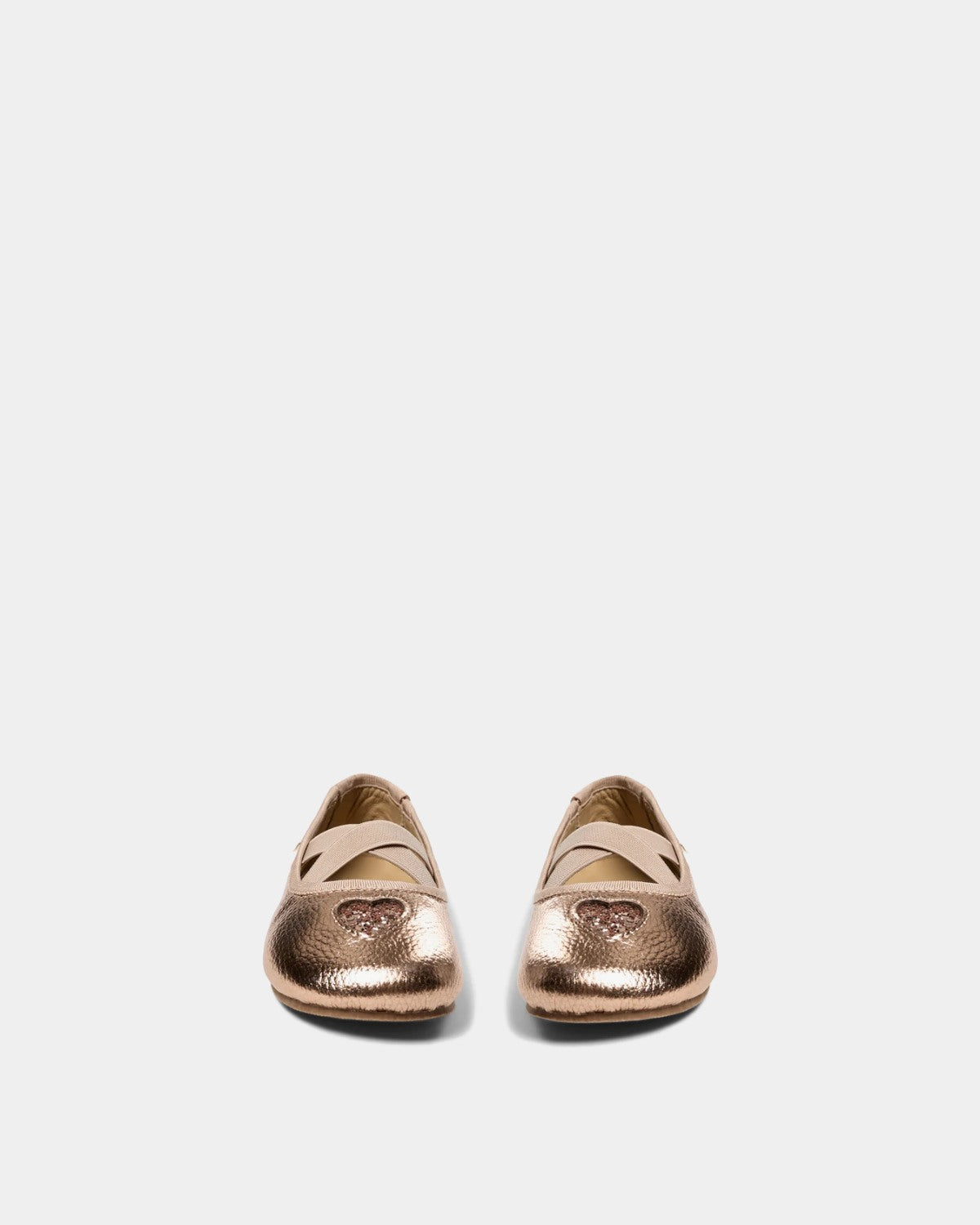 sofie-schnoor-kids-neliask-hausschuhe-peach-leder-glitzerherz image 3