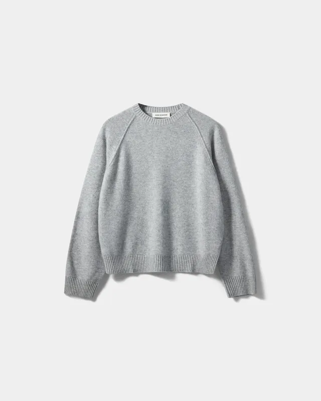 sofie-schnoor-women-kaschmir-pullover-grau-rundhals image 1