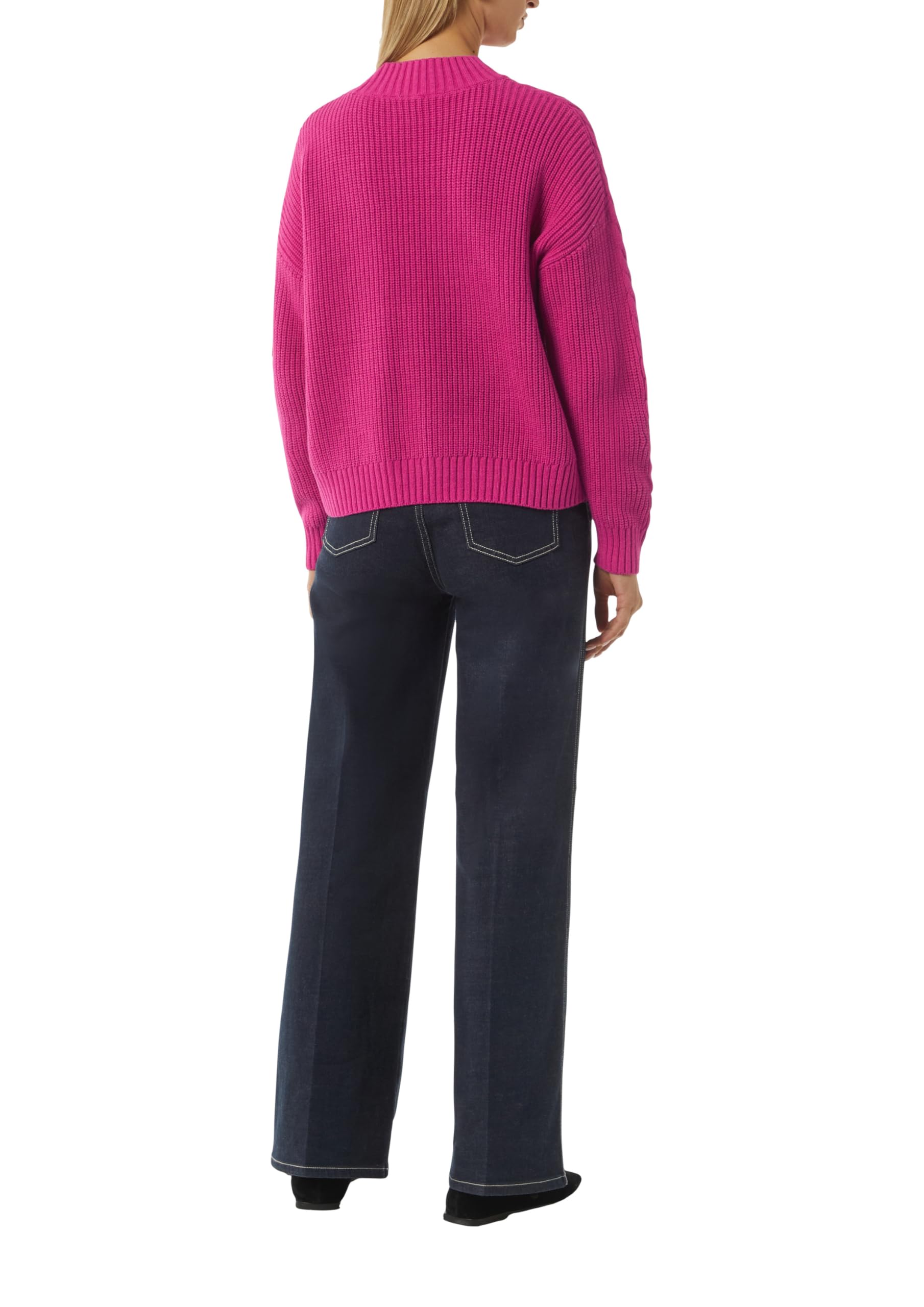comma-strickpullover-zopfmuster-rmel-pullover-damen image 2