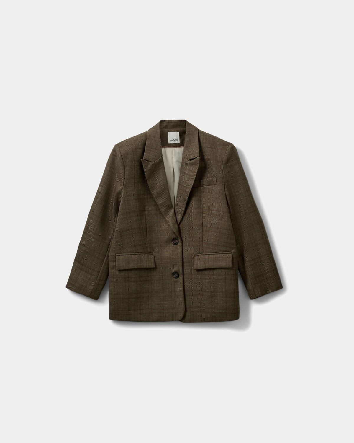 sofie-schnoor-lovellesw-blazer-braun-kariert-damen image 1