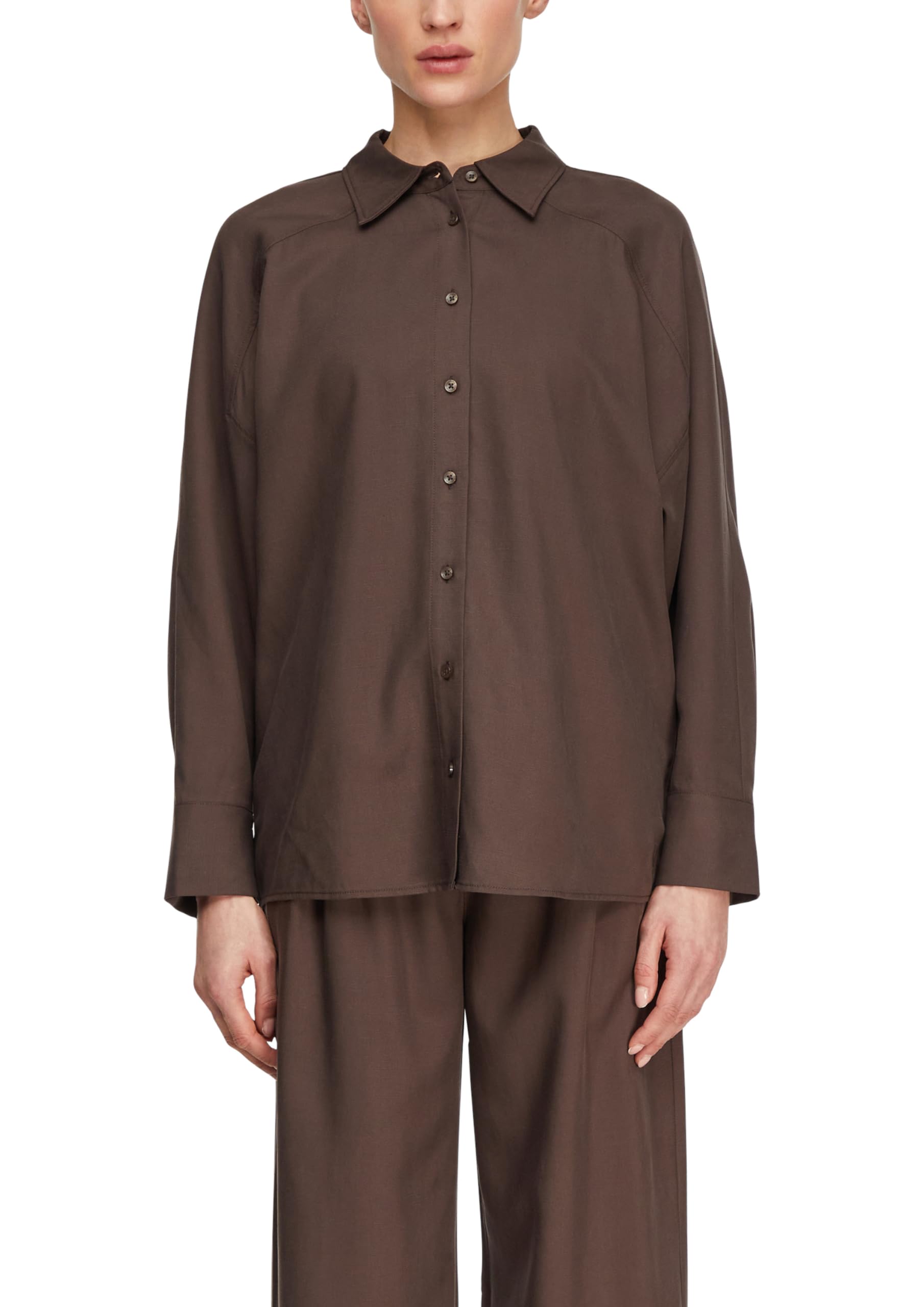 comma-lyocell-leinen-bluse-oversize-gr-36 image 1