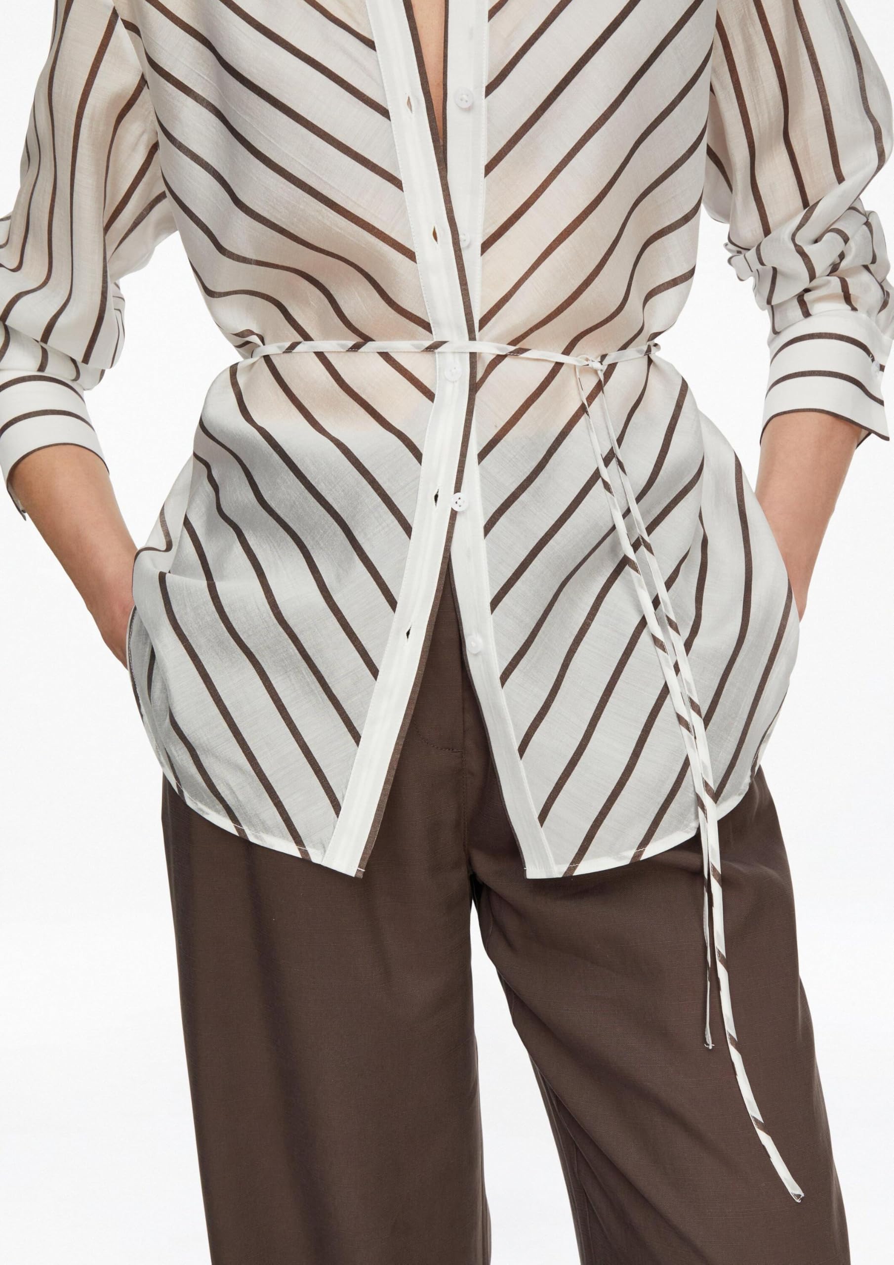 comma-blouses-lyocellmix-bluse-streifen-gr-e-40 image 4