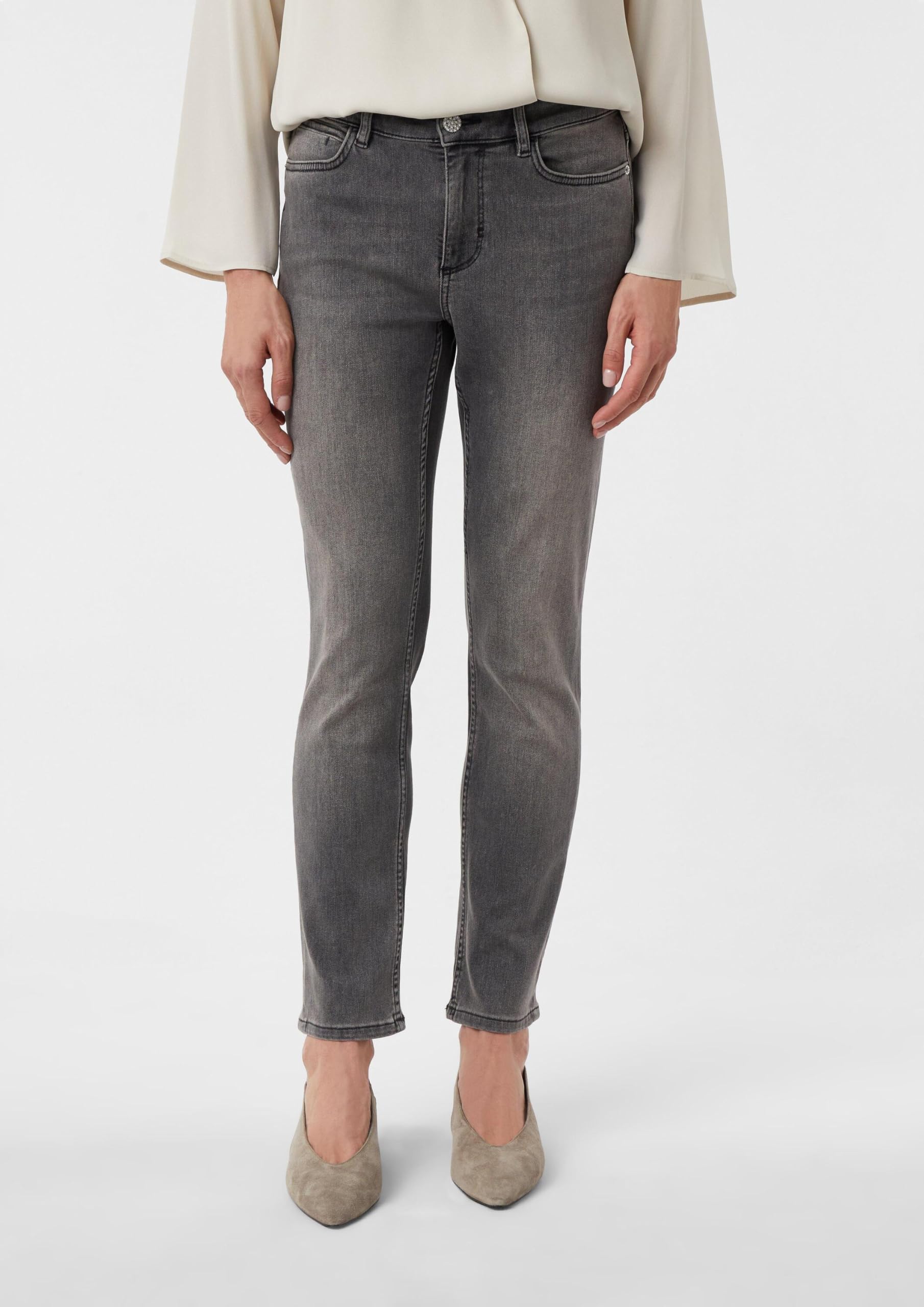 comma-slim-fit-jeans-damen-stretch-gr-46-knopf image 5