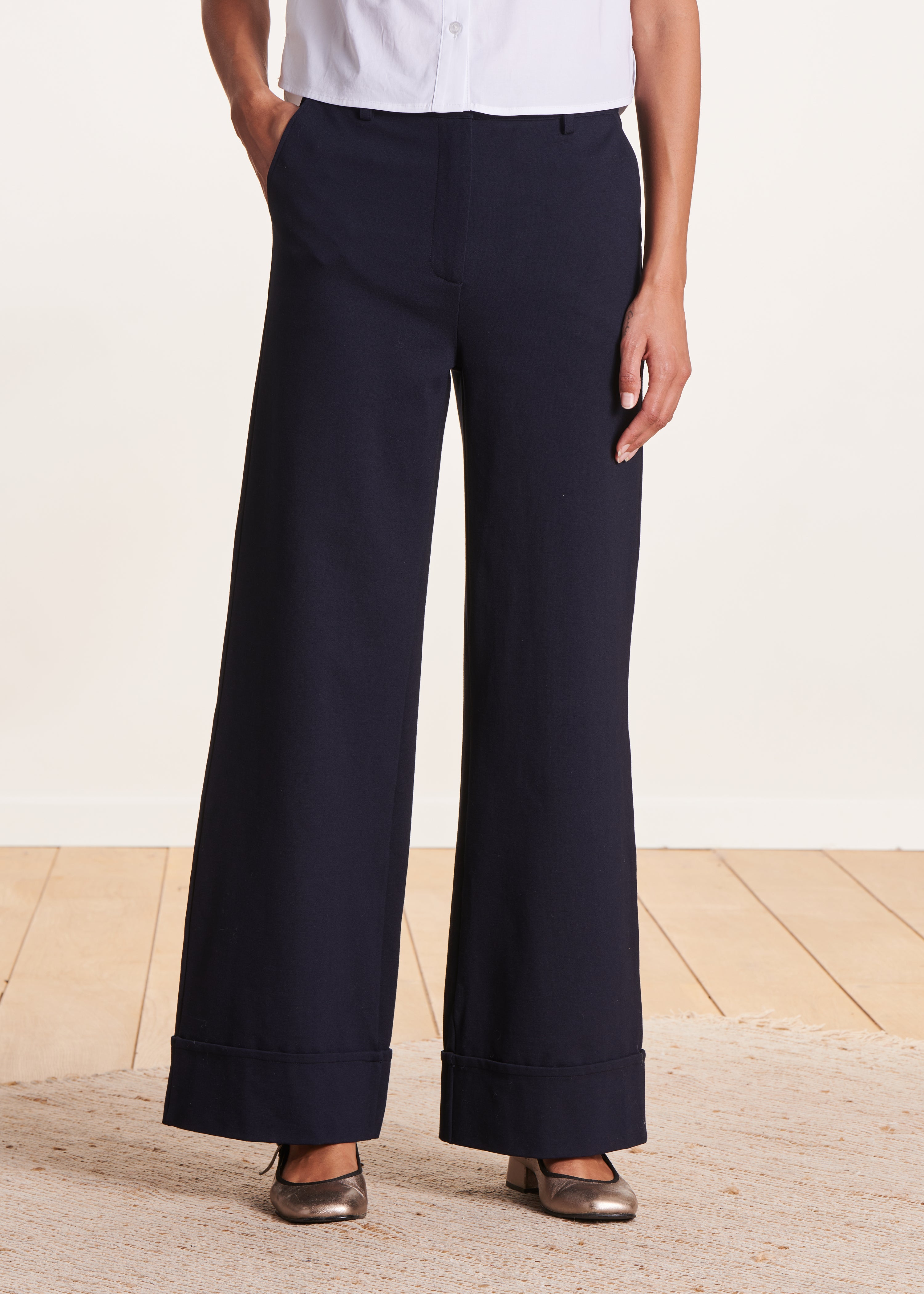 la-f-e-marabout-e-enyra-hose-dunkelblau-weit-jersey image 2