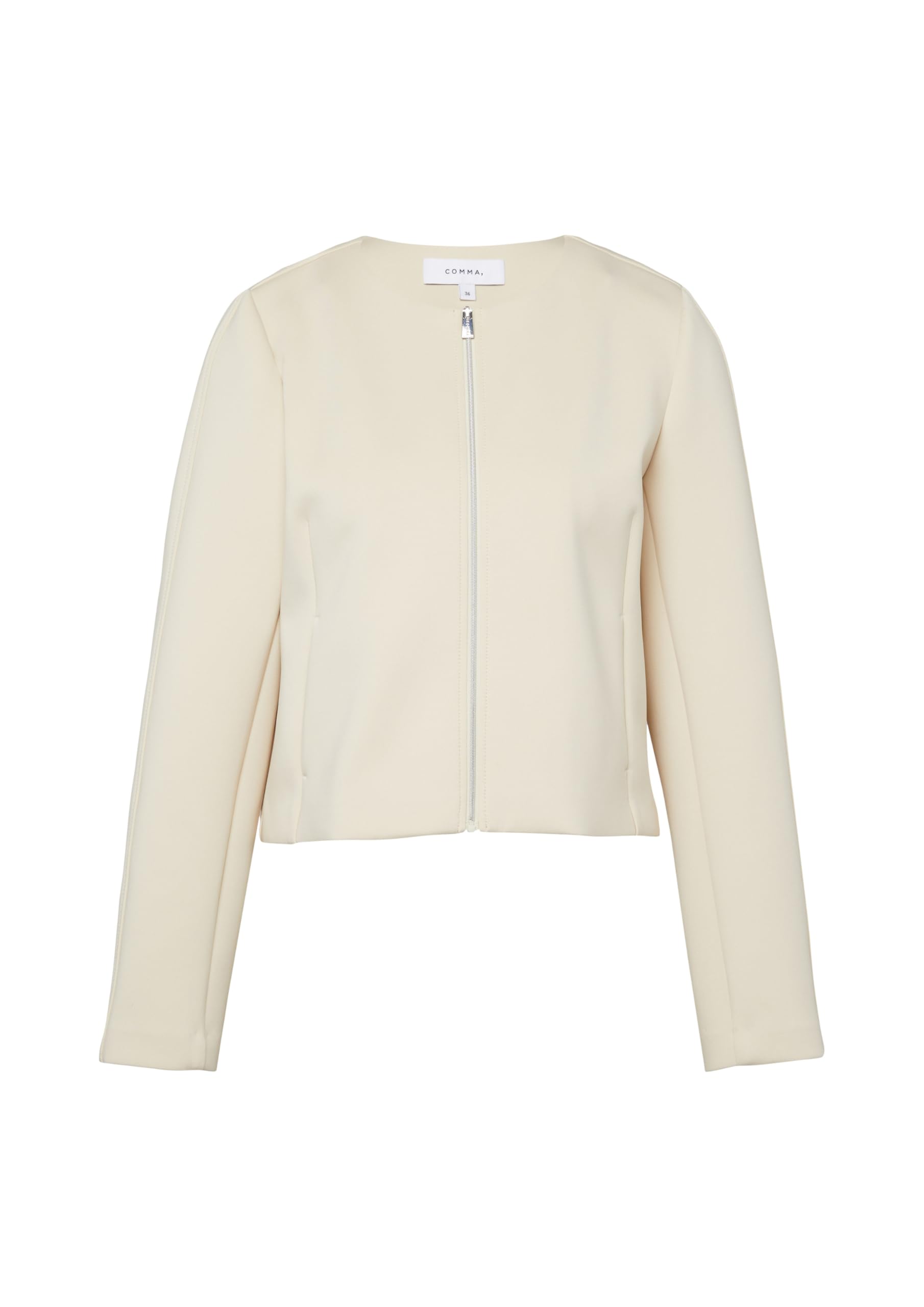 comma-jackets-kurze-scuba-jacke-grau-gr-34 image 3