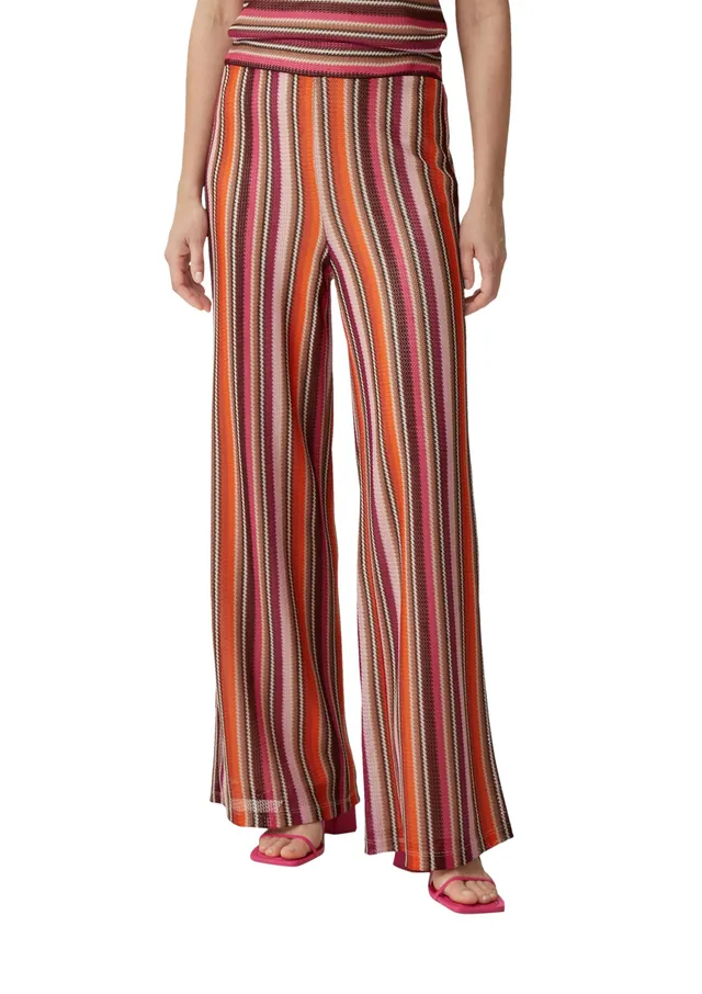 comma-2131495-hose-strickjersey-streifen-gr-36 image 1