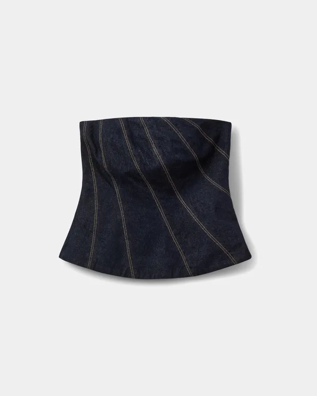 sofie-schnoor-women-tillesw-corset-top-dunkelblau-denim image 1