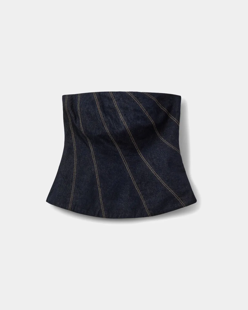 sofie-schnoor-women-tillesw-corset-top-dunkelblau-denim image 1
