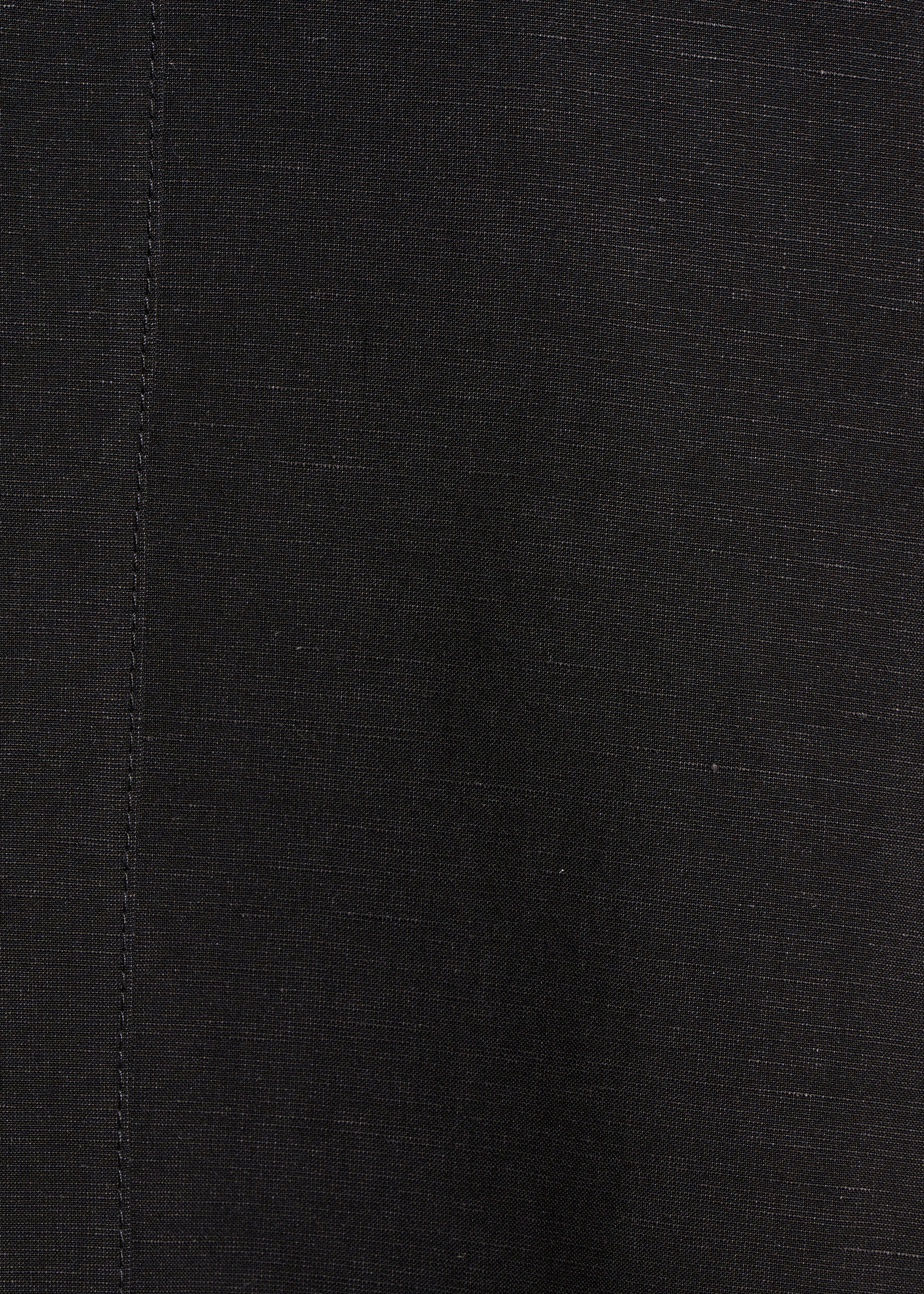 la-f-e-marabout-e-felia-kleid-schwarz-kurz-viskose-leinen-g-rtel image 3