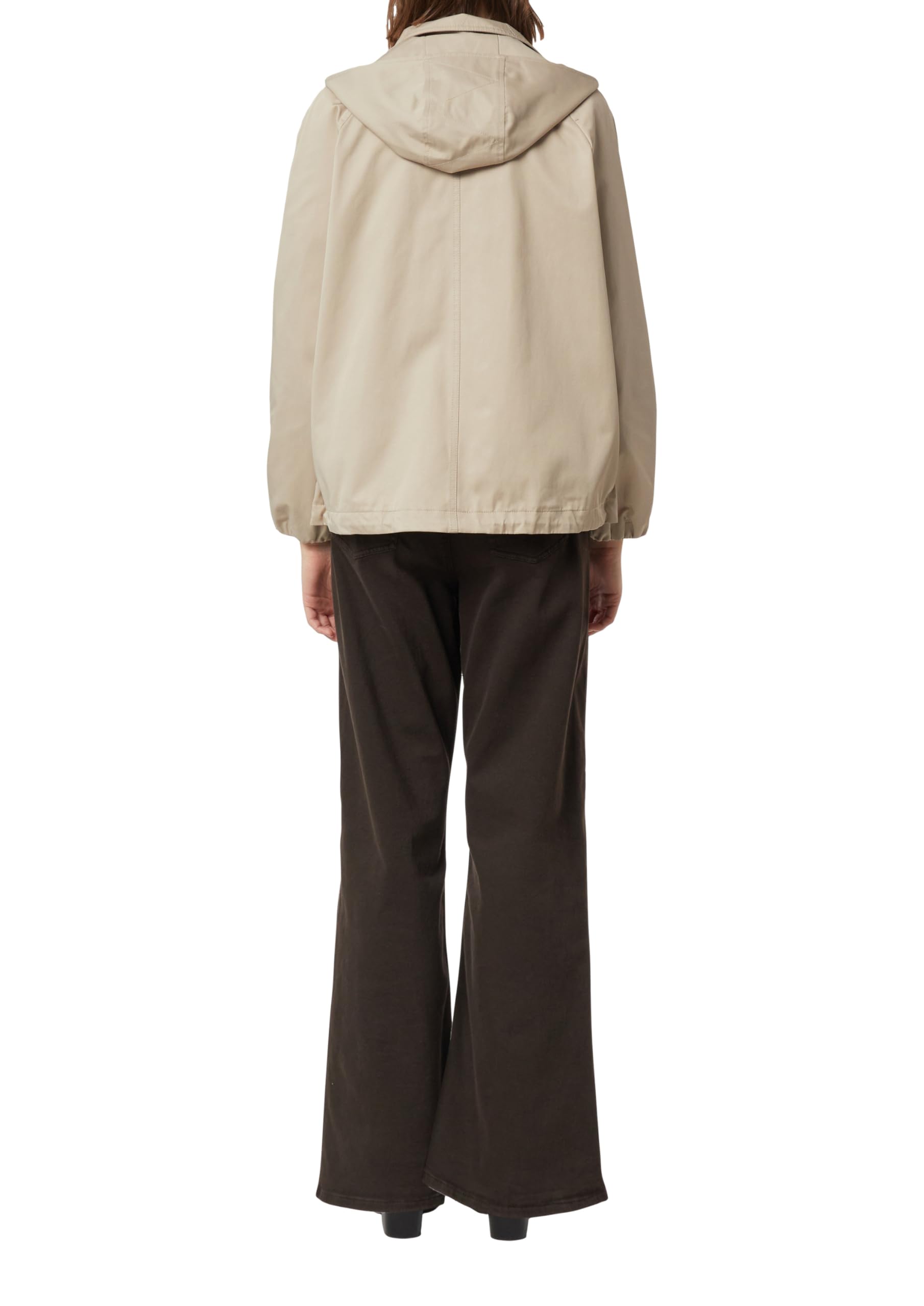 comma-outdoor-jacke-stehkragen-kapuze-gr-40-beige-bergang image 2