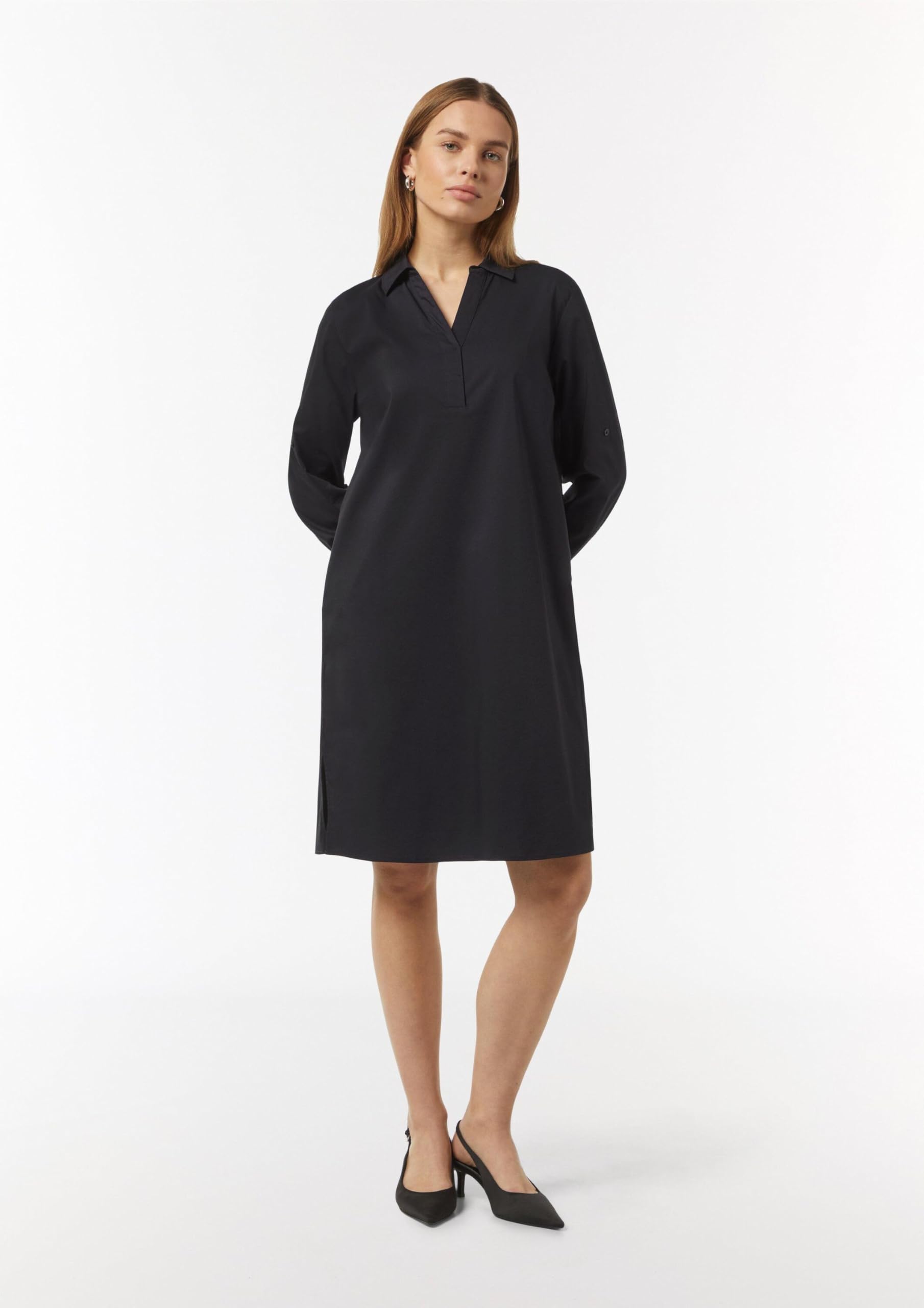 comma-businesskleid-tunika-ausschnitt-midi-gr-40 image 7