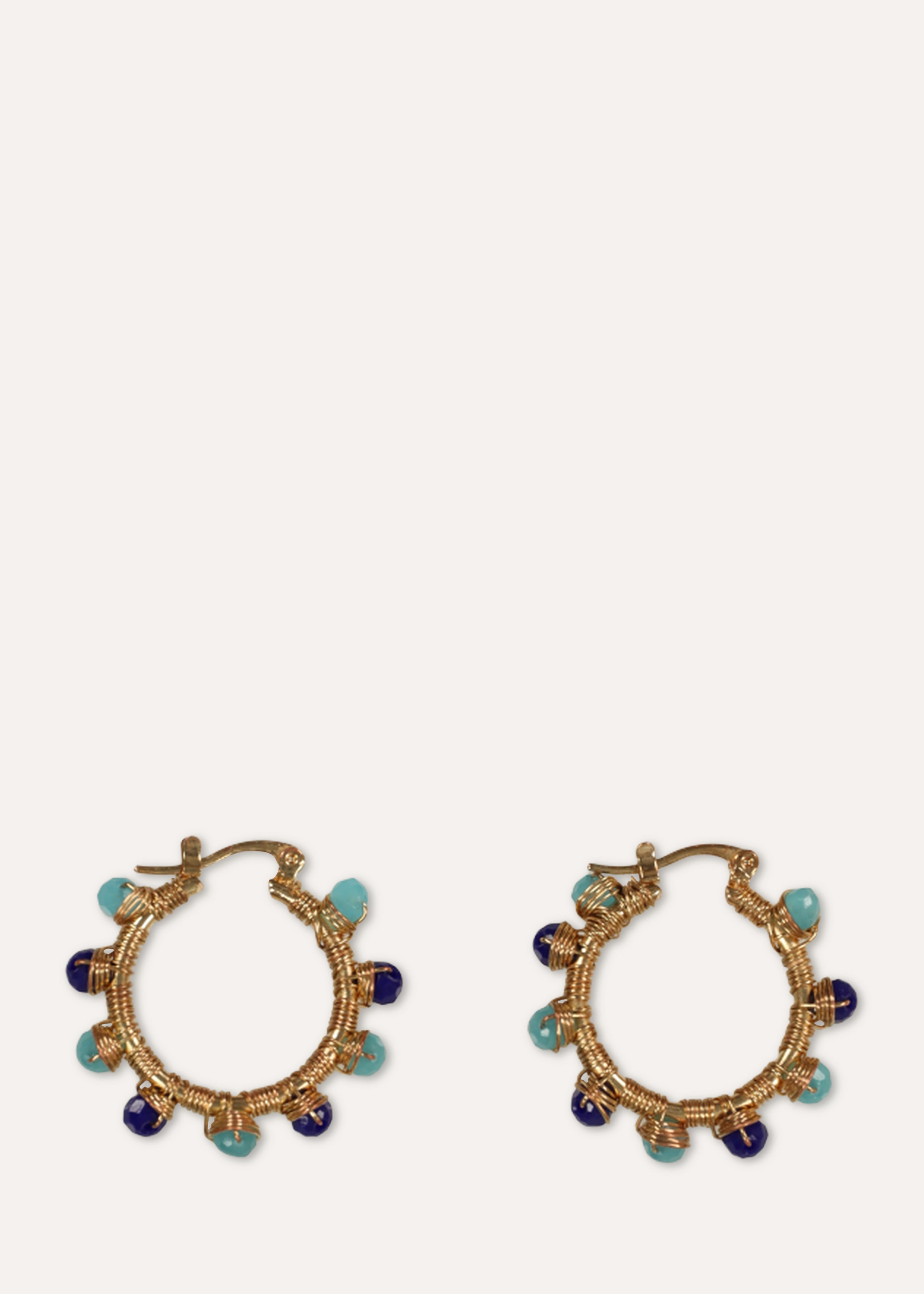 la-f-e-marabout-e-bijoux-creolen-blau-gold-perlen-ohrringe image 4