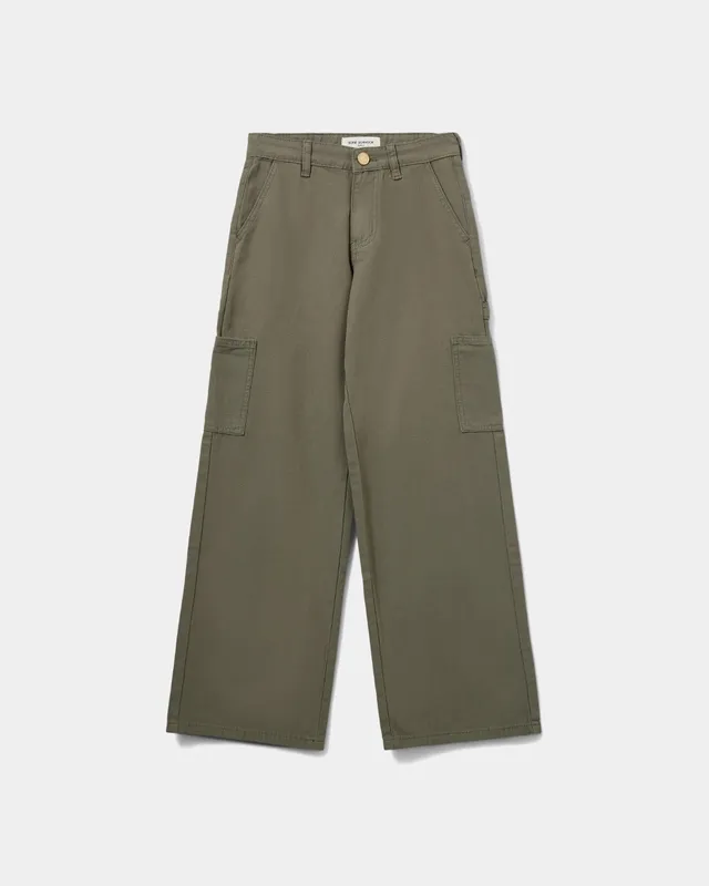 sofie-schnoor-young-gittesy-hose-army-green-baumwolle image 1