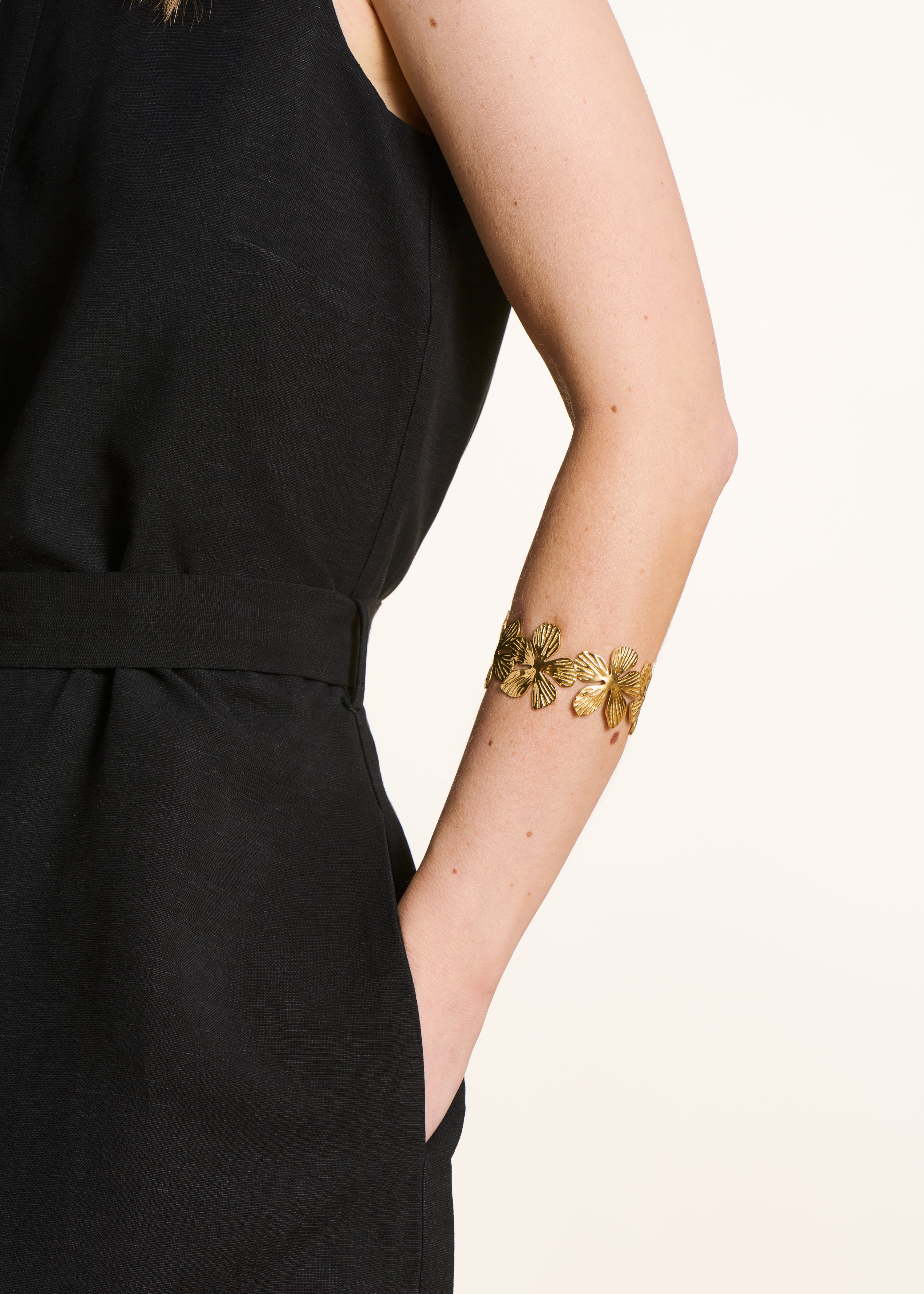 la-f-e-marabout-e-evange-armreif-armband-gold-blumen-einheitsgr image 2
