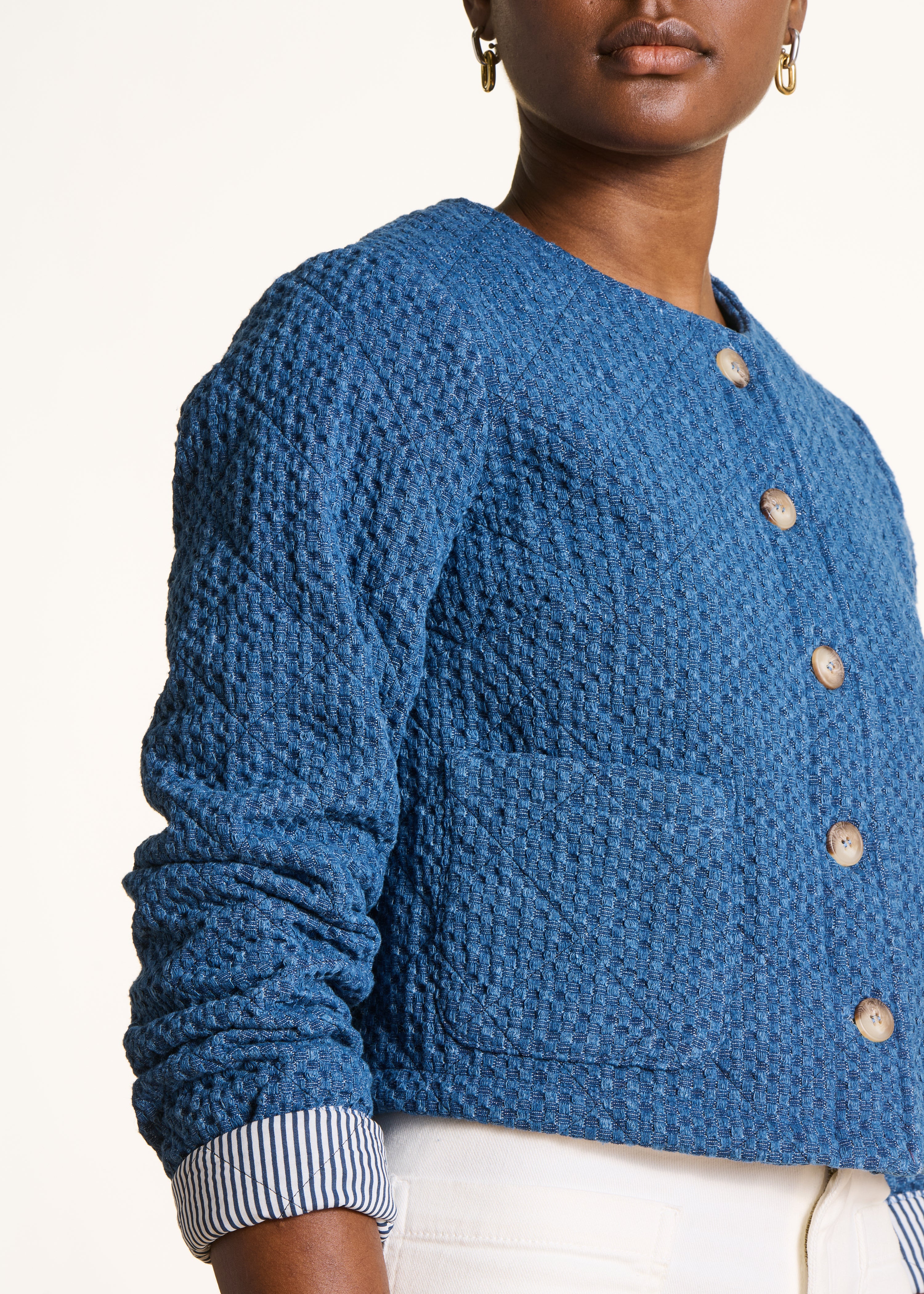 la-f-e-marabout-e-vileny-jeansjacke-denim-kurz image 5