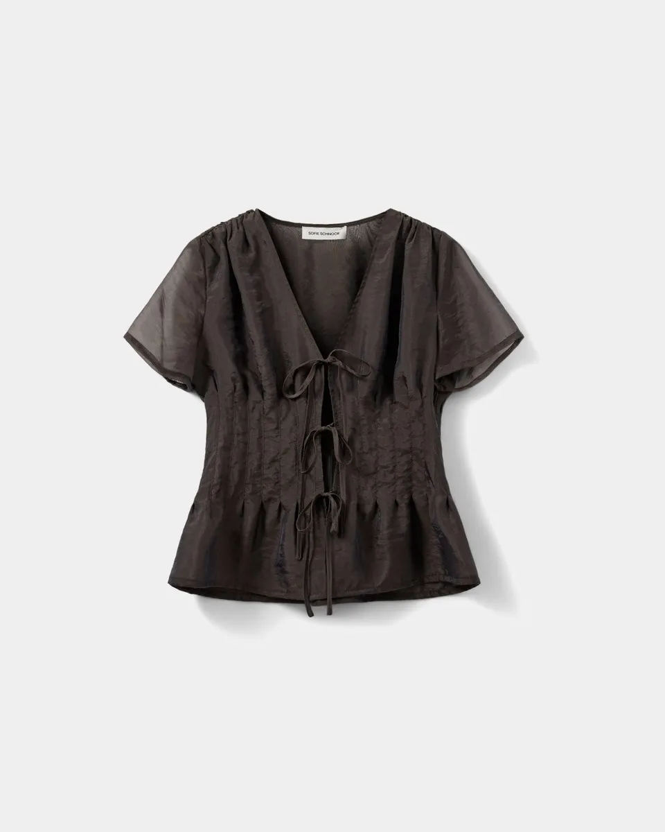 sofie-schnoor-women-ceniasw-bluse-dunkelbraun-transparent-schn-rung image 1