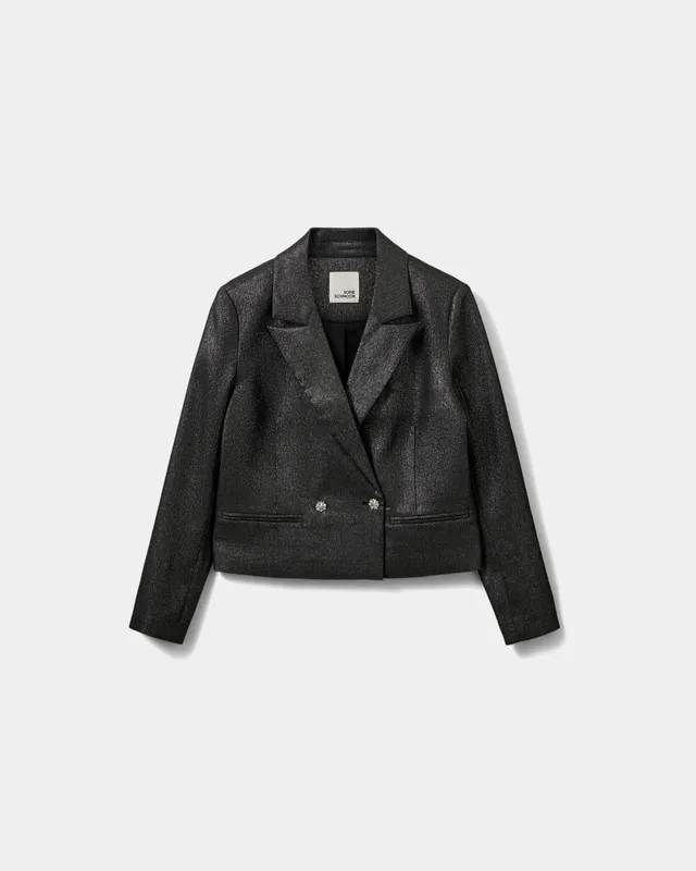 sofie-schnoor-women-imogensw-blazer-cropped-black-glitter image 1