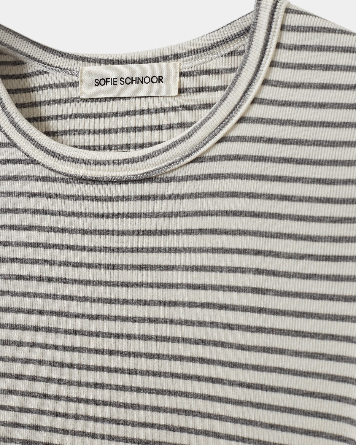 sofie-schnoor-women-petricia-snos704-shirt-grau-gestreift image 7