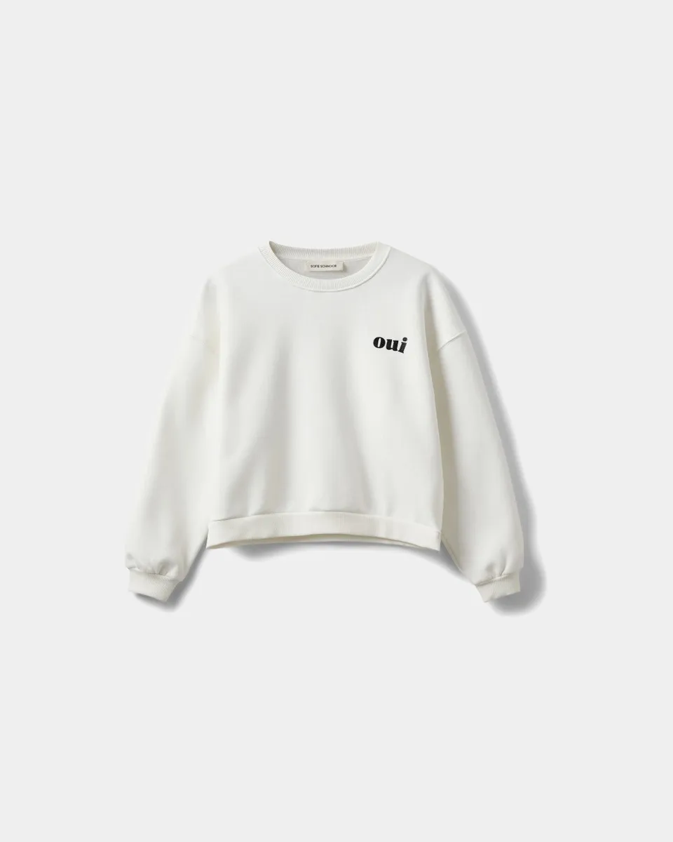 sofie-schnoor-women-elinsw-sweatshirt-off-white-glitzer image 1