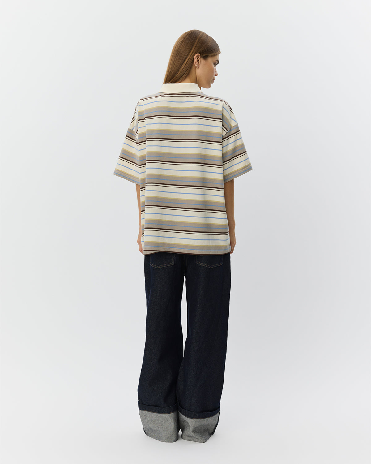 sofie-schnoor-women-pilsw-polo-shirt-off-white-gestreift-baumwolle image 4