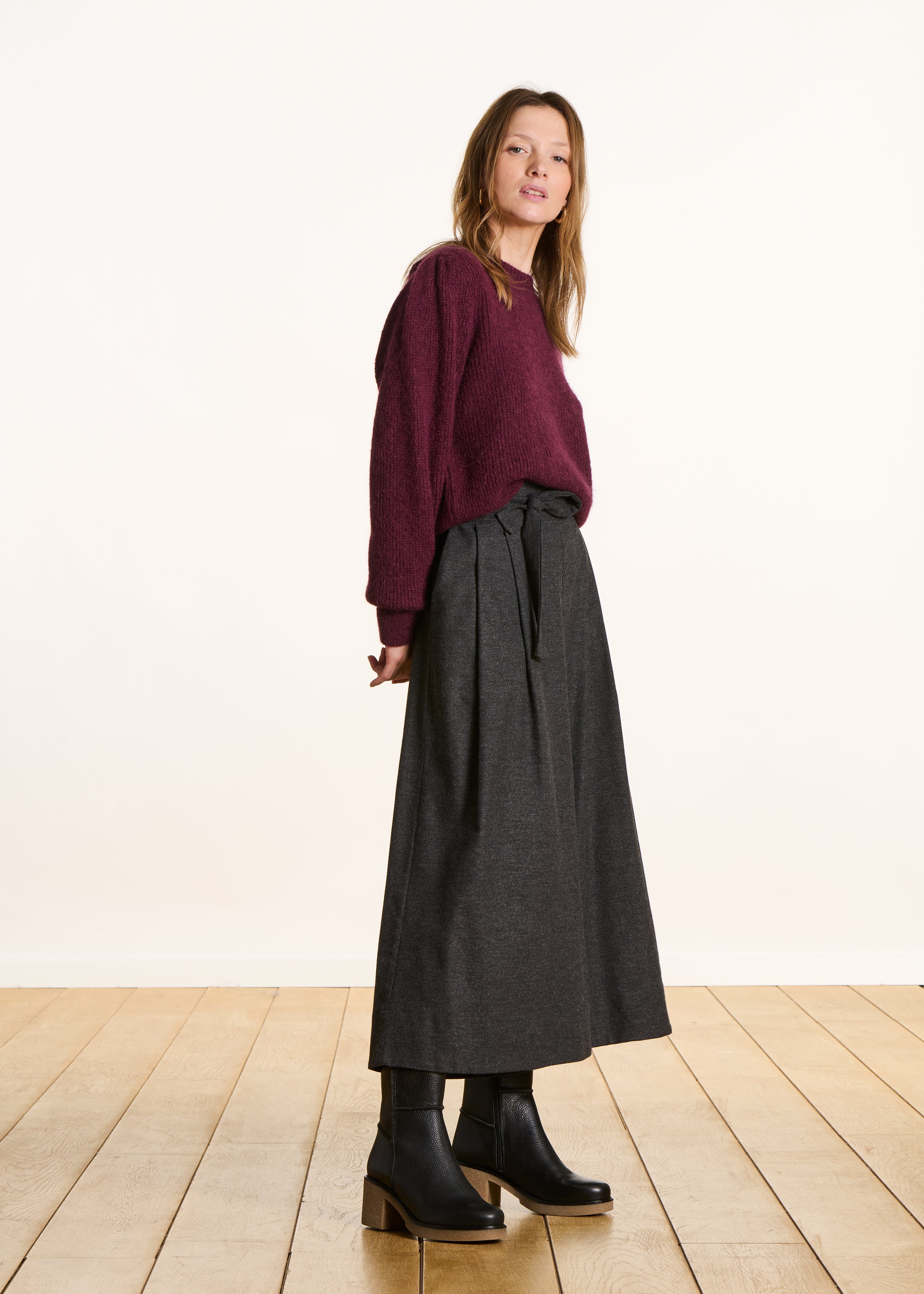 la-f-e-marabout-e-tansu-stiefeletten-schwarz-leder-absatz image 4