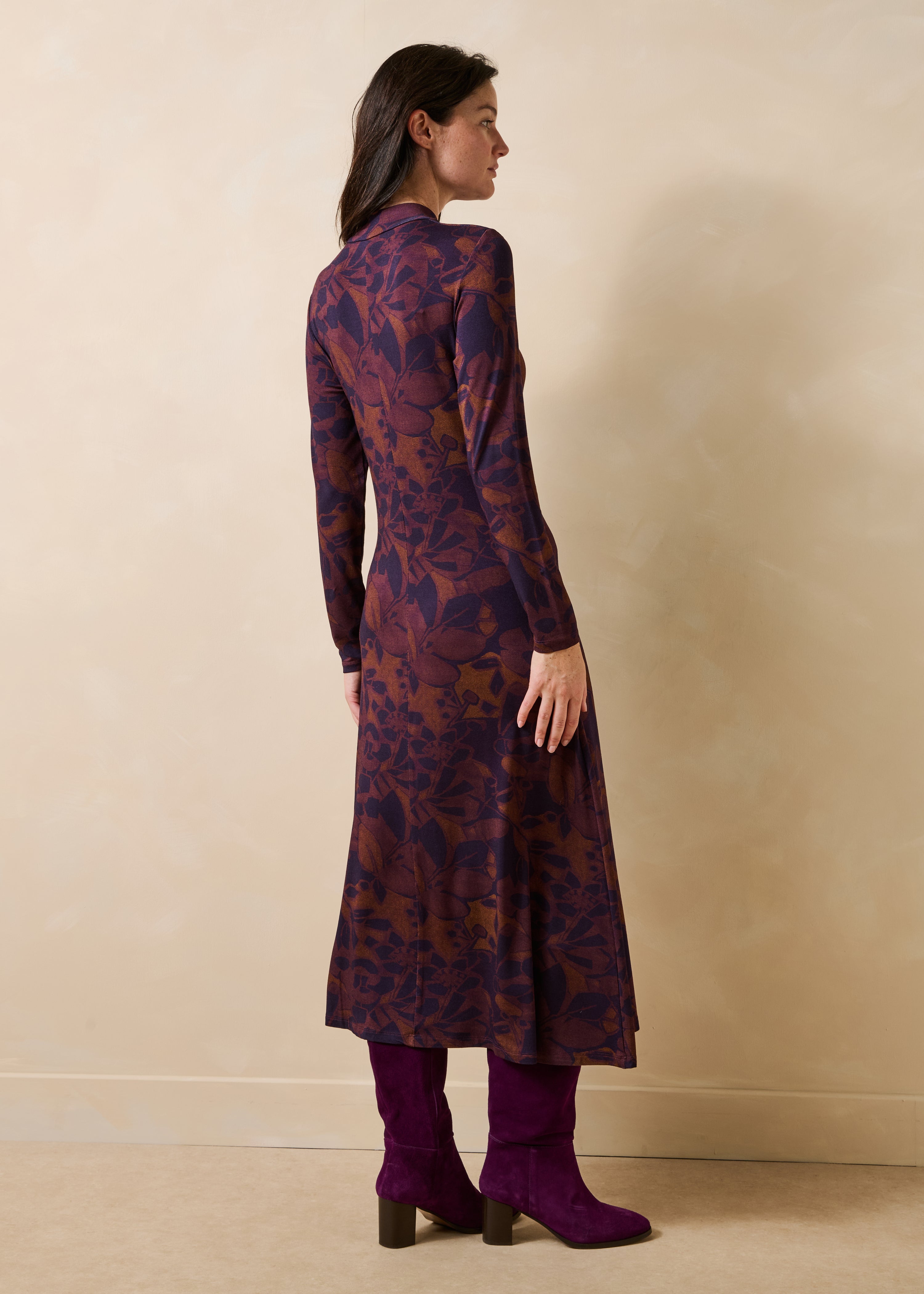 la-f-e-marabout-e-etrusk-maxikleid-damen-lila-blumen image 2
