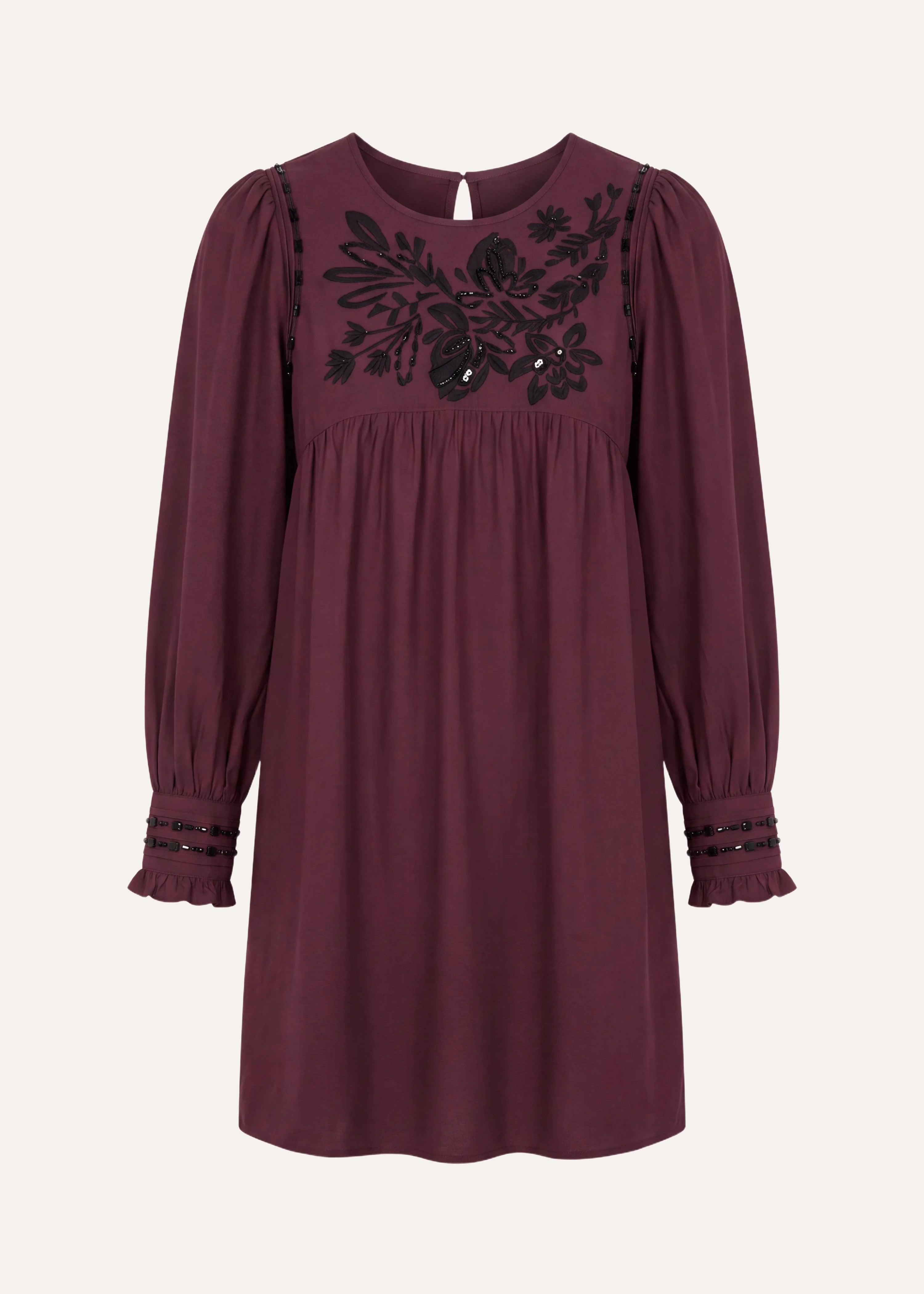 la-f-e-marabout-e-gondia-kleid-bordeaux-schwarz-gr-38 image 6