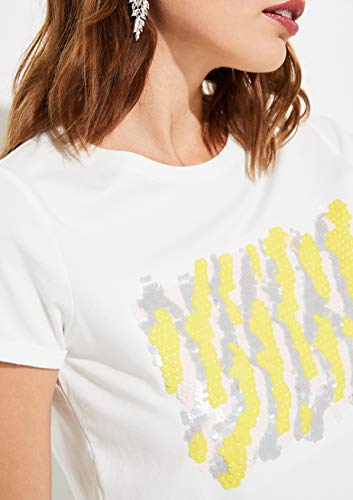 comma-tops-t-shirt-kurzarm-frontprint-gr-38 image 8