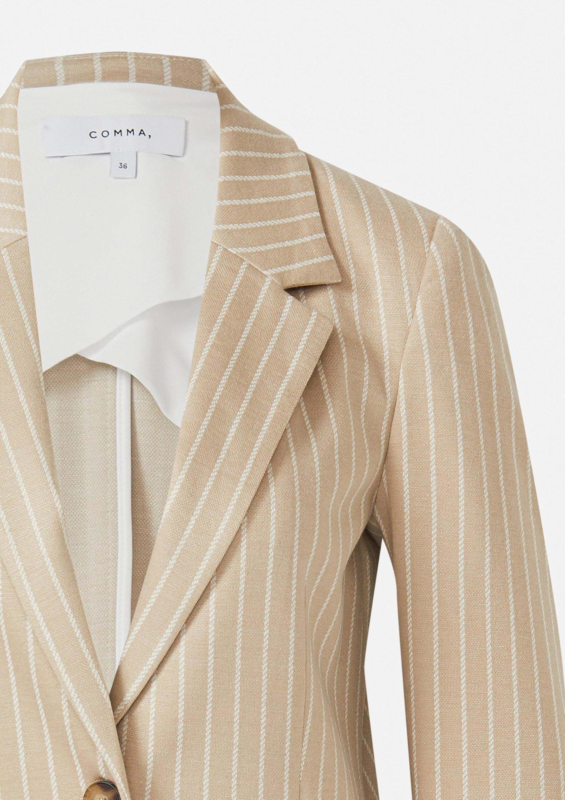 comma-jersey-blazer-nadelstreifen-blazer-f-r-damen image 8