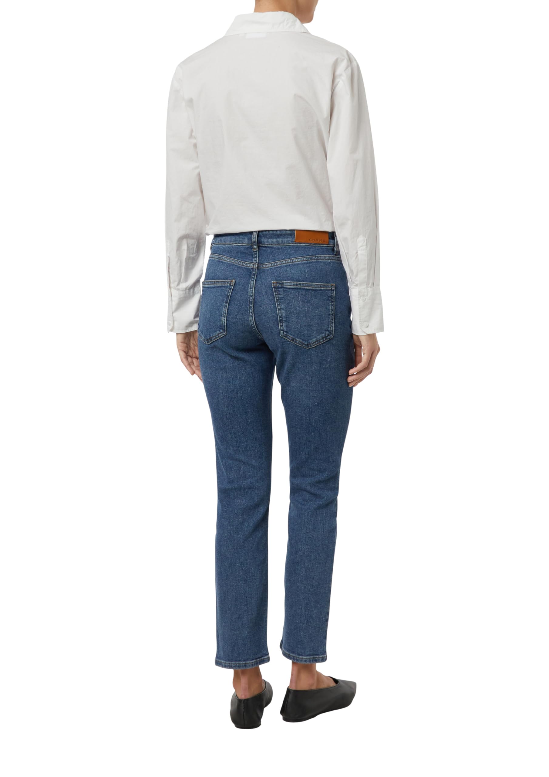 comma-jeans-elastische-slim-fit-jeans-hose-gr-e-38 image 2