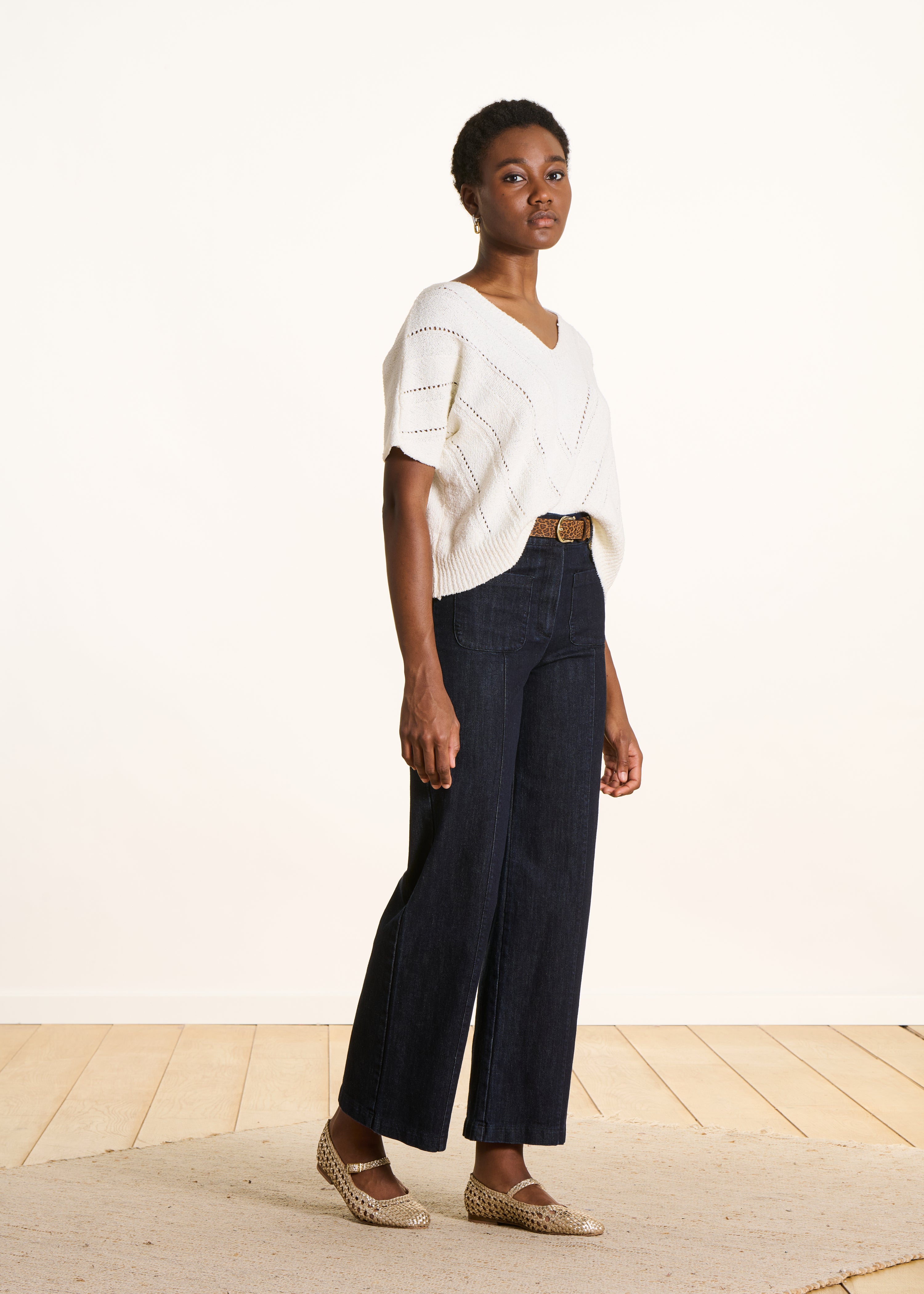 la-f-e-marabout-e-sean-jeans-dark-brut-wide-leg-high-waist image 1