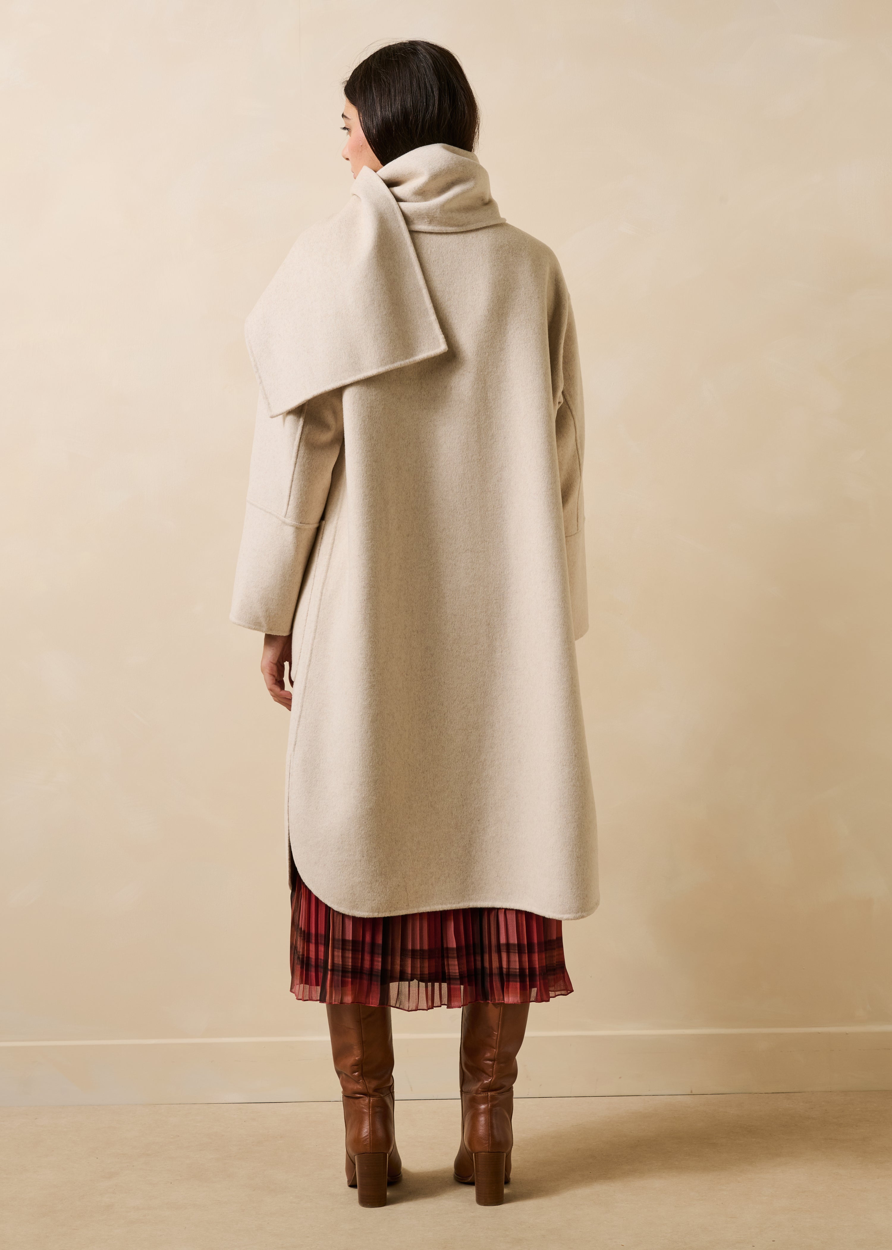 la-f-e-marabout-e-genial-mantel-damen-ecru-2-wollmix image 4