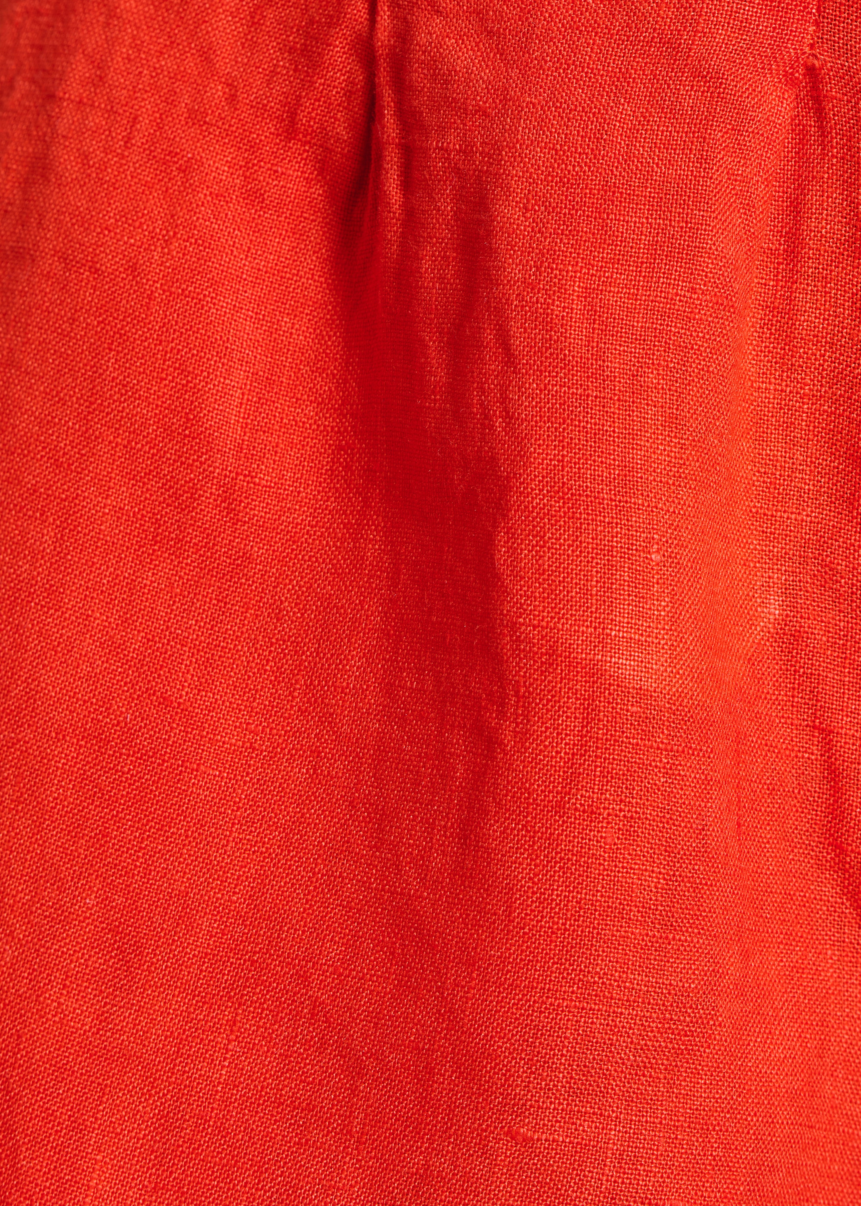 la-f-e-marabout-e-faousi-shorts-orange-leinen image 5