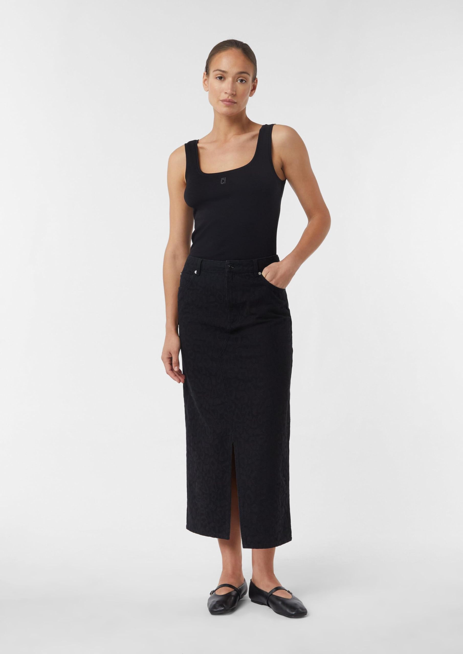 comma-denim-rock-leo-jacquard-high-rise-gr-38 image 6