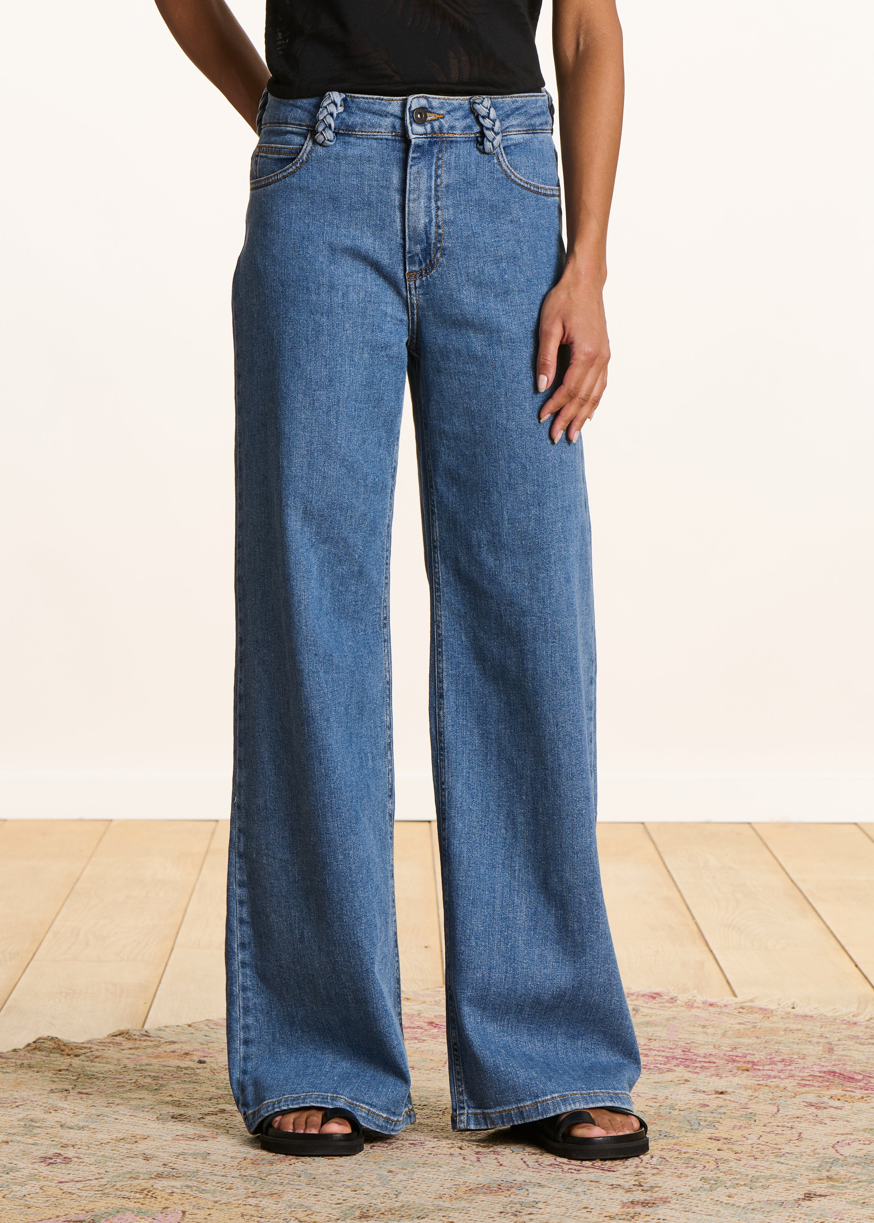 la-f-e-marabout-e-dawson-jeans-hellblau-weites-bein-bio image 2