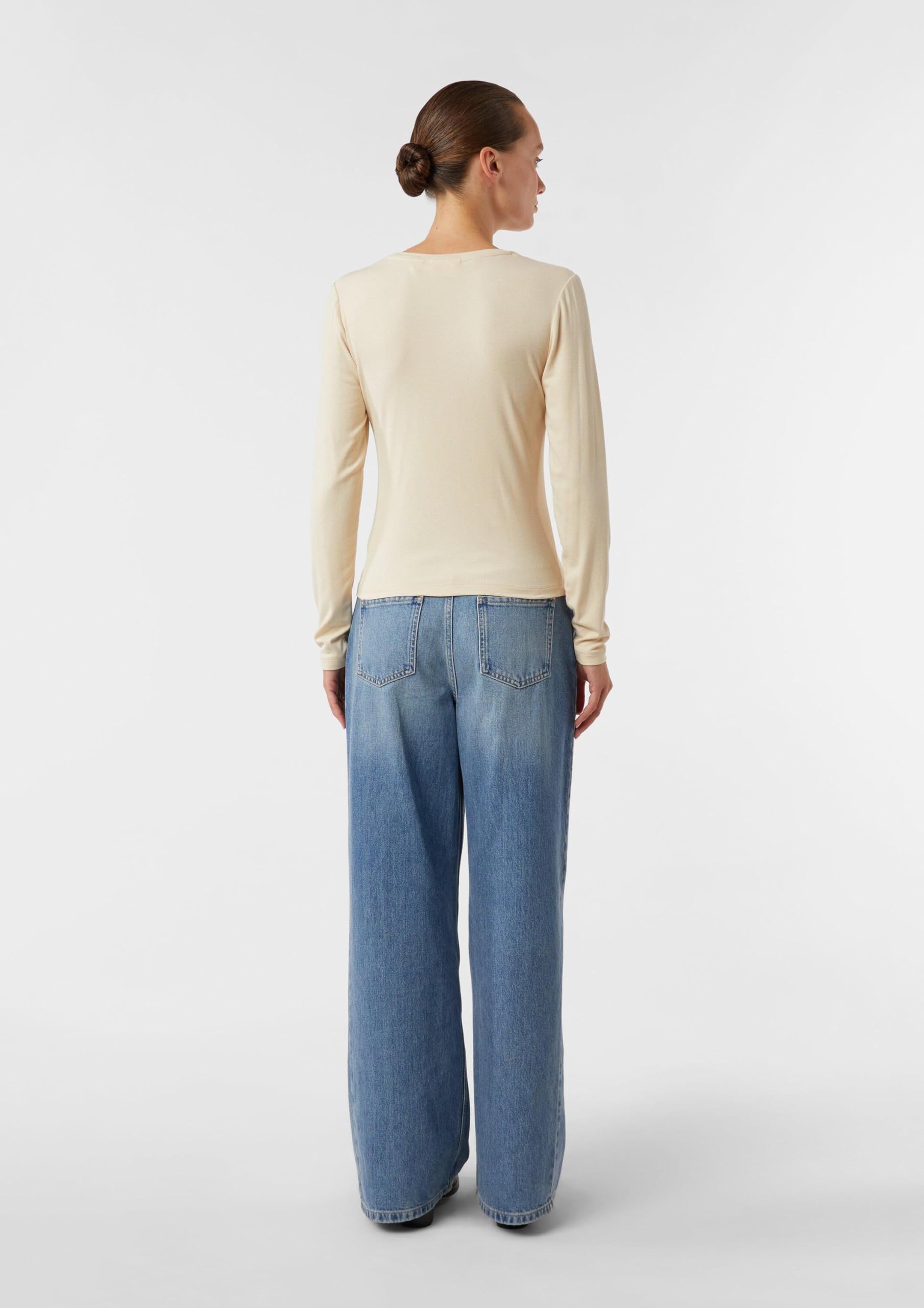 comma-t-shirt-2175484-longsleeve-olivgr-n-damen image 8