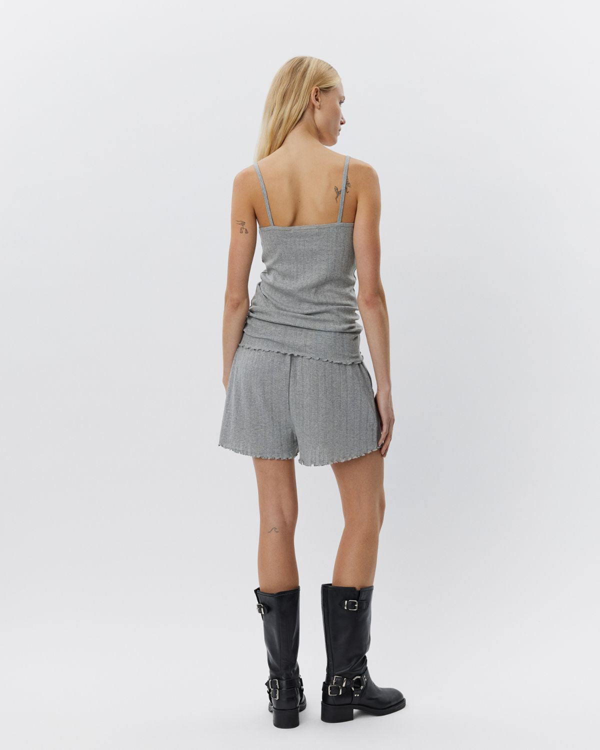 sofie-schnoor-women-hazelsw-shorts-grey-mel-bio-baumwolle image 3