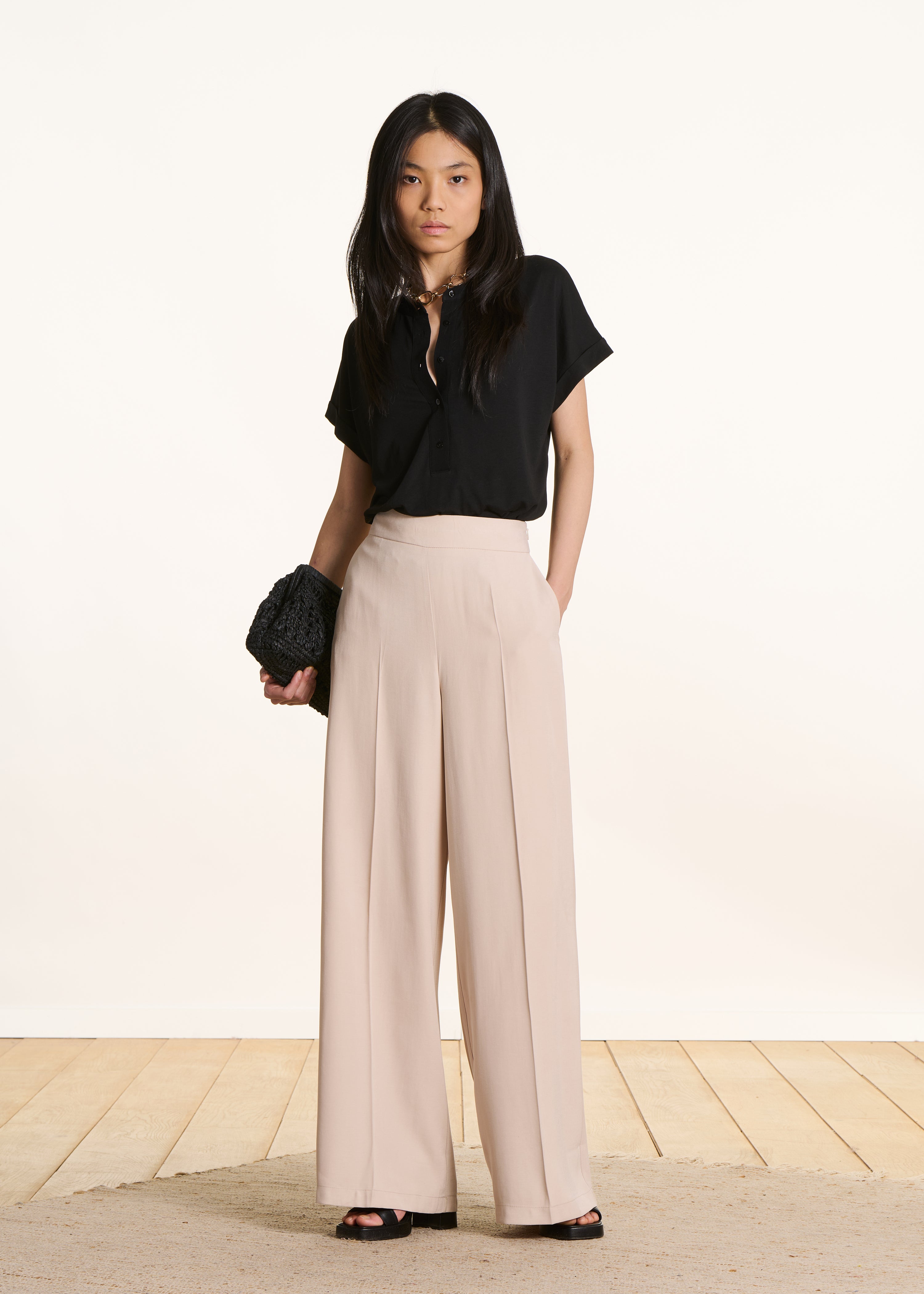 la-f-e-marabout-e-derick-hose-beige-high-waist-weit image 1