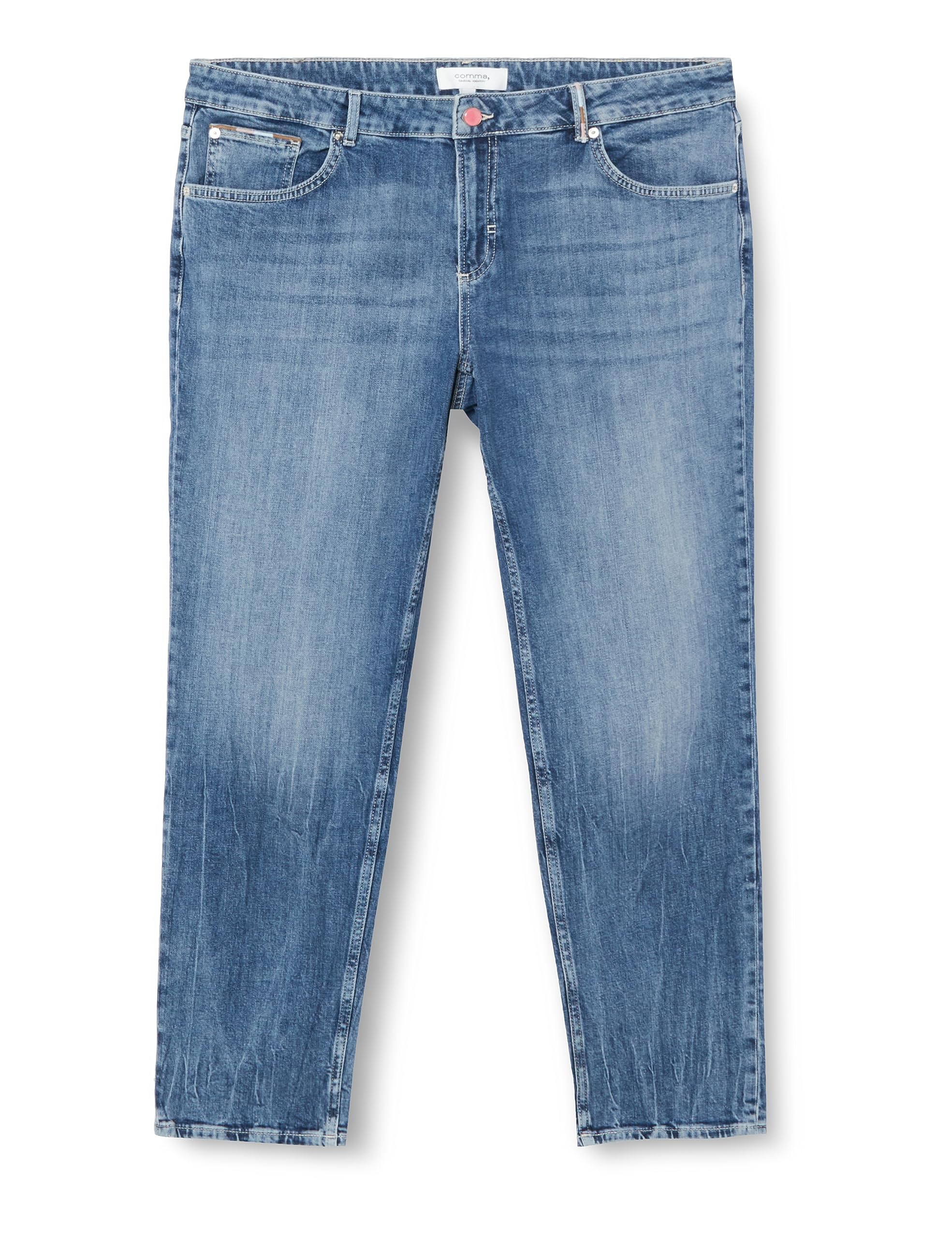comma-jeans-straight-damen-relaxed-fit-44w-34l-ankle image 1