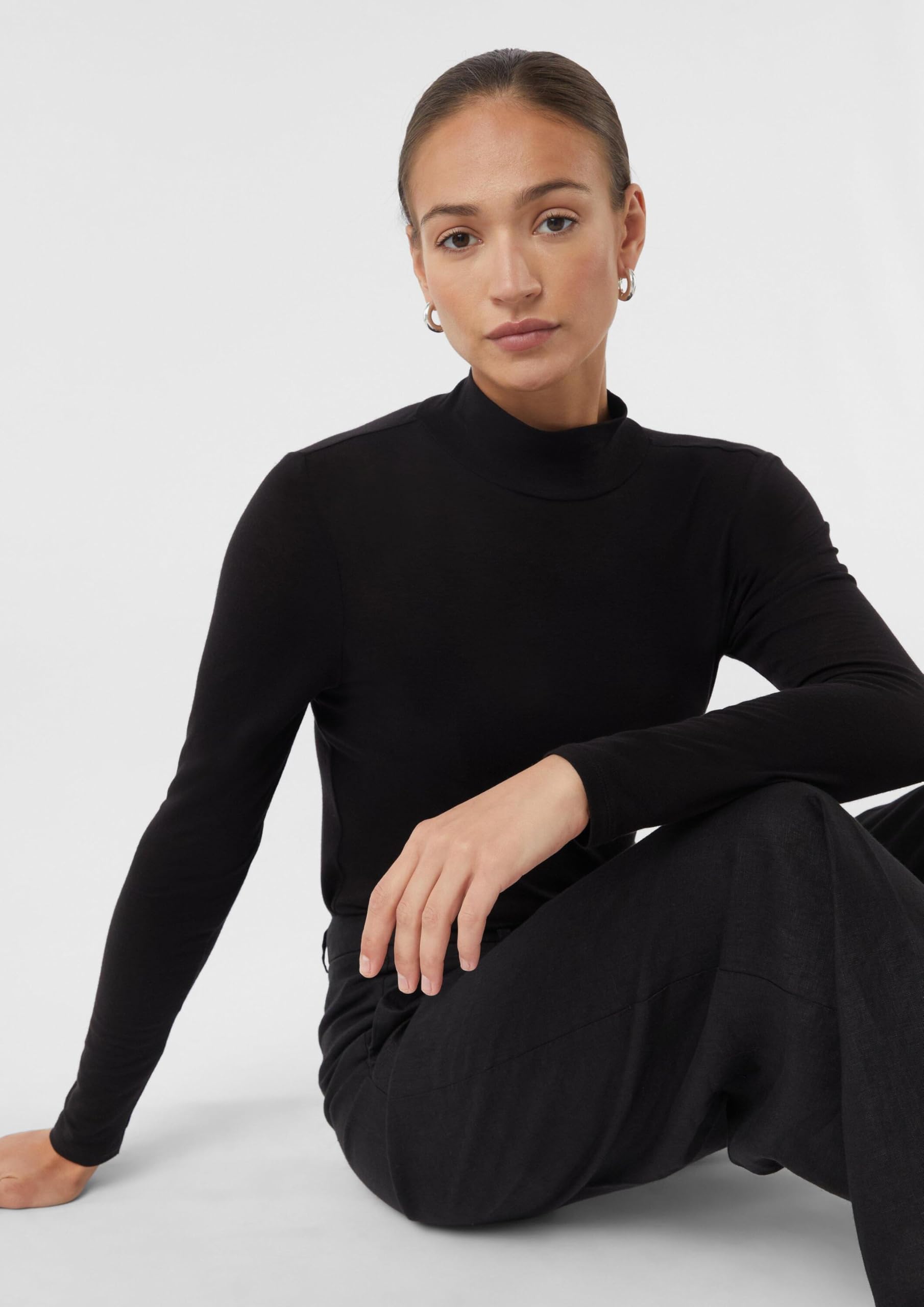 comma-longsleeve-stehkragen-schwarz-gr-36 image 7